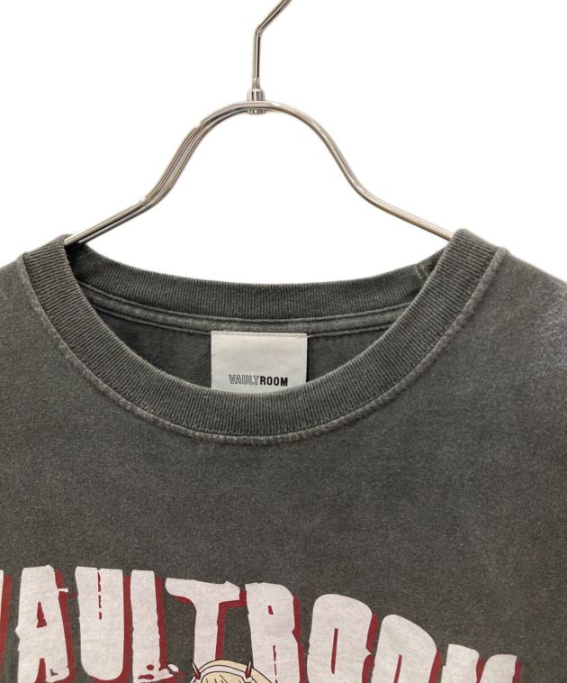 中古・古着通販】VAULTROOM (ボルトルーム) プリントTシャツ グレー