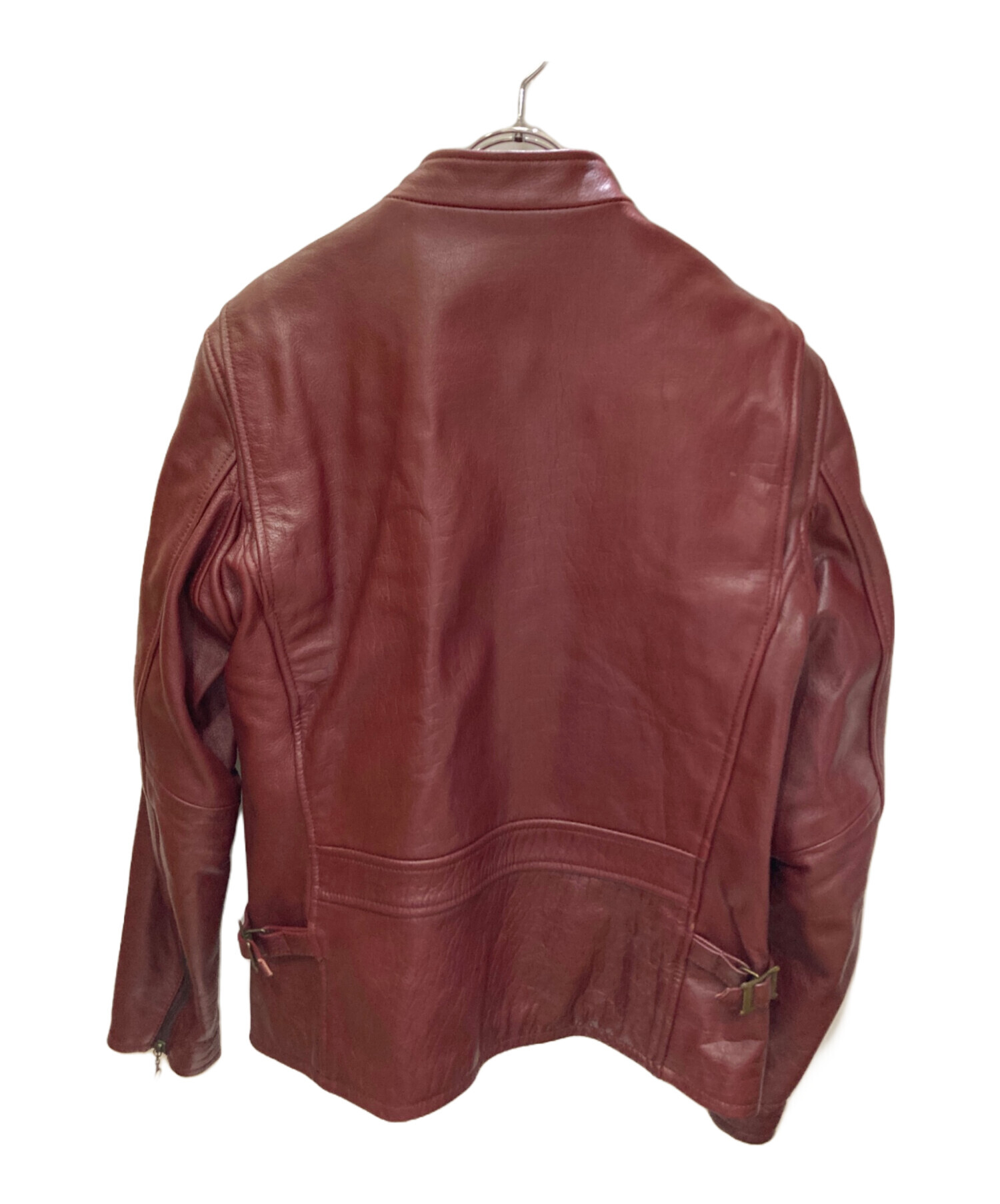 中古・古着通販】AVIREX (アヴィレックス) レザーシングルライダース