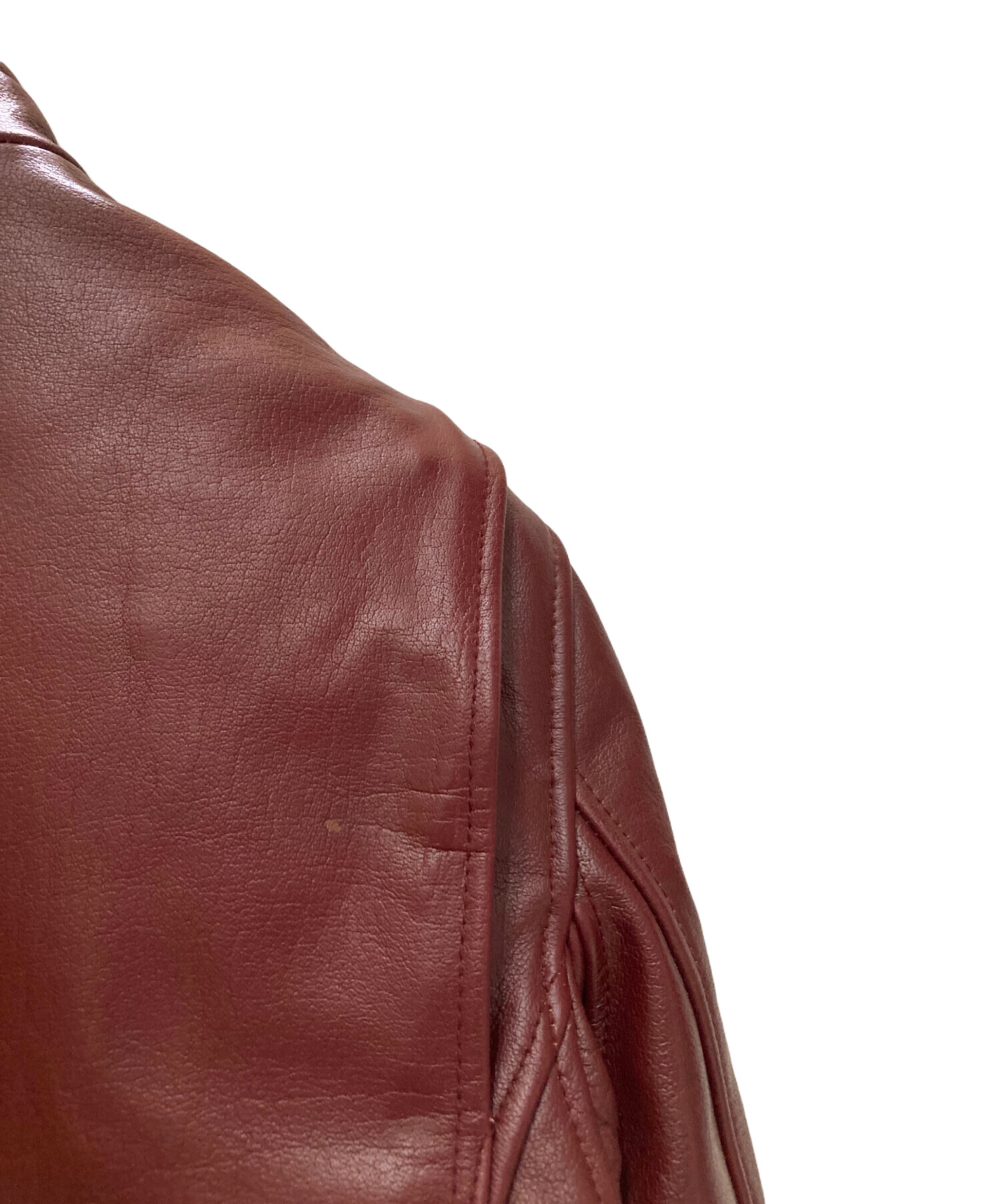 中古・古着通販】AVIREX (アヴィレックス) レザーシングルライダース