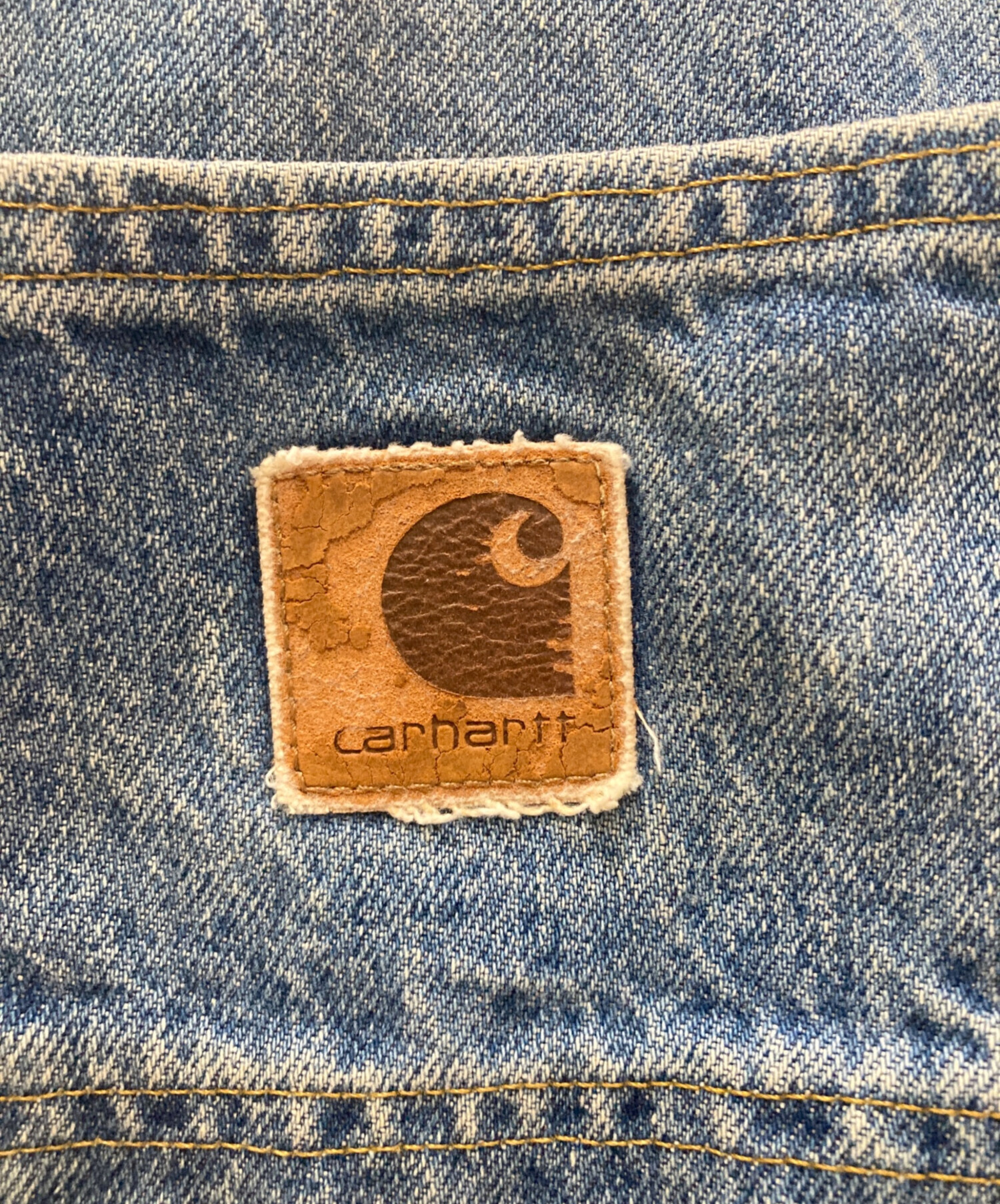 中古・古着通販】CarHartt (カーハート) ダブルニーデニムペインター