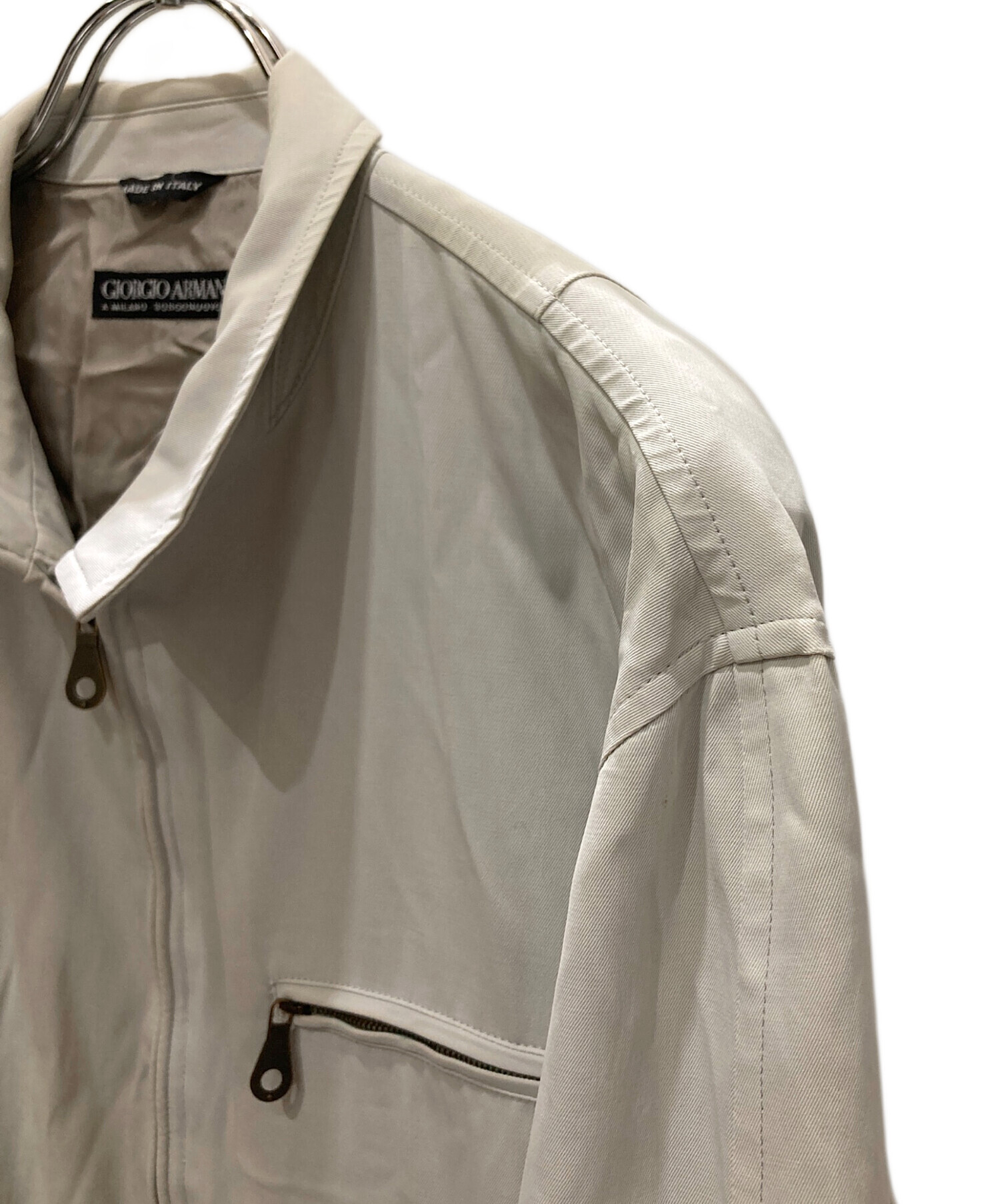 中古・古着通販】GIORGIO ARMANI (ジョルジョアルマーニ) ジップアップ