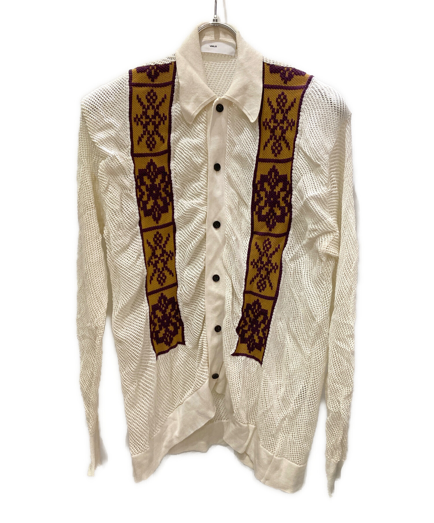 中古・古着通販】TOGA VIRILIS (トーガ ビリリース) Mesh knit shirt