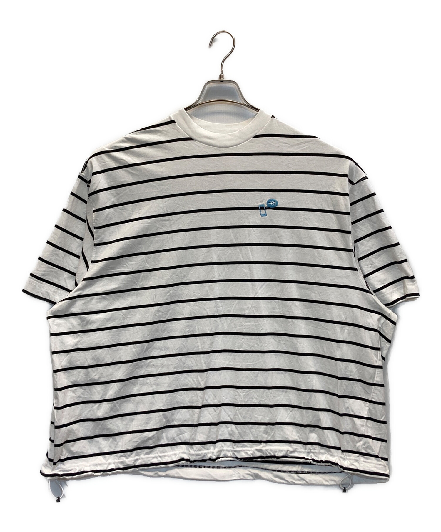 中古・古着通販】is-ness (イズネス) EXCLUSIVE BALLOON BORDER SHORT 