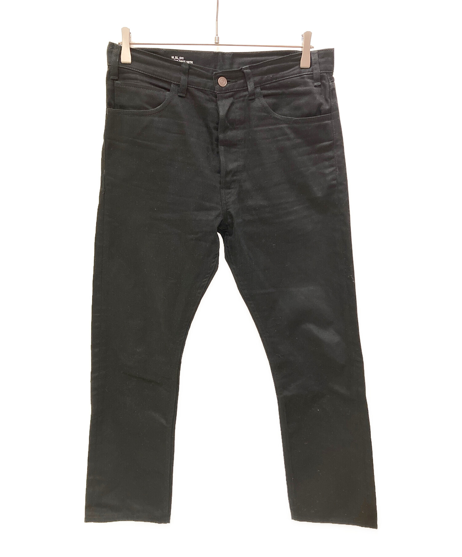 CELINE M_SK_001 ブラックデニム 38NF CELINE ルージーンズブラックデニム 38TK