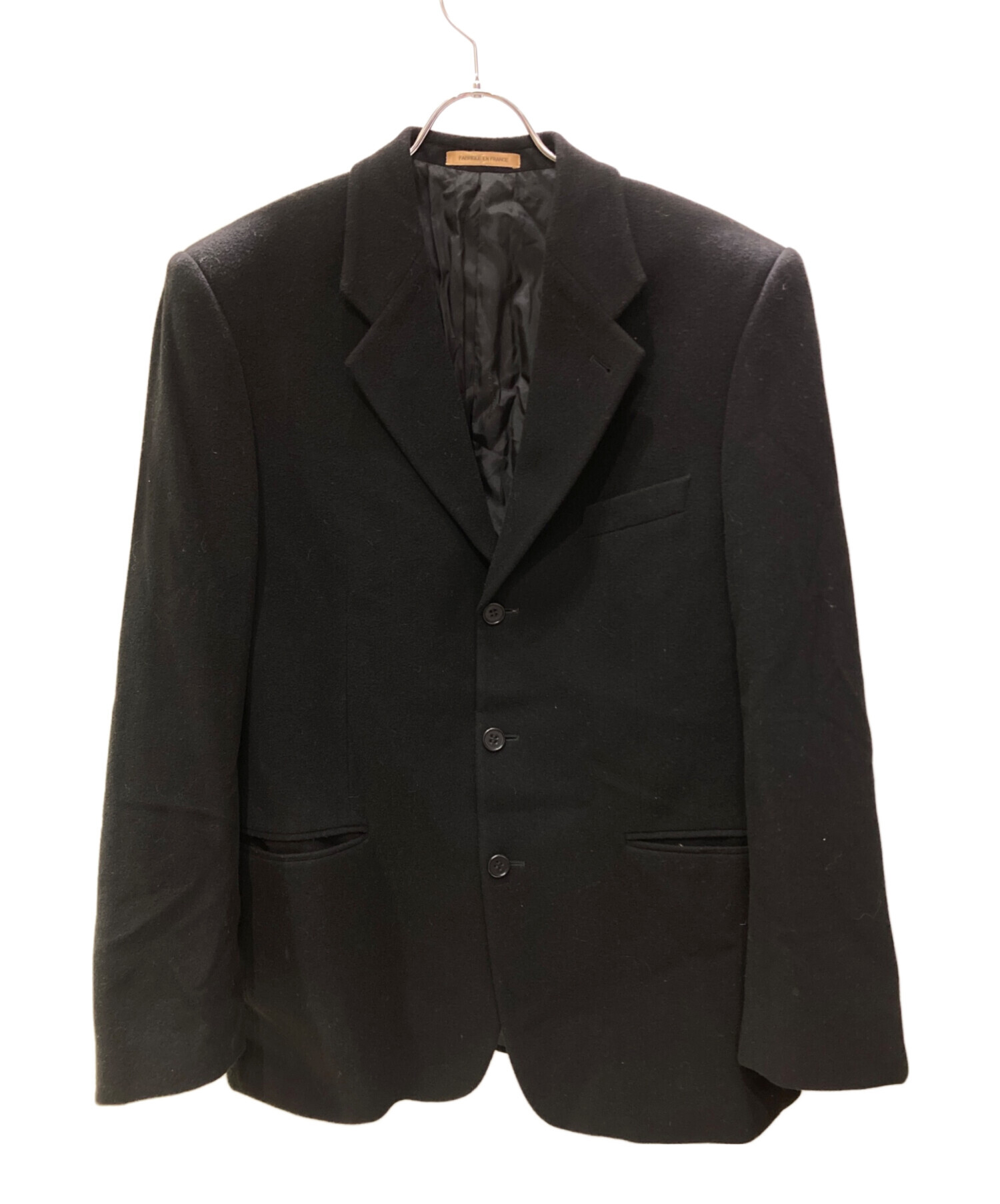 YVES SAINT LAURENT pour homme カシミアコート 80s YVES SAINT