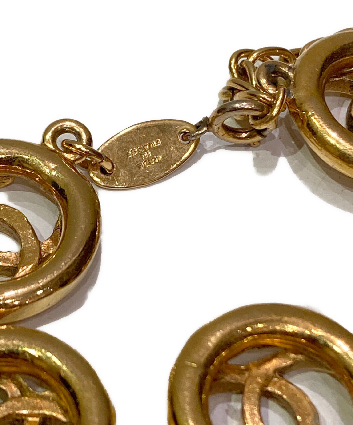 シャネル ヴィンテージ ブレスレット 中古・古着通販】CHANEL (シャネル) ヴィンテージブレスレット