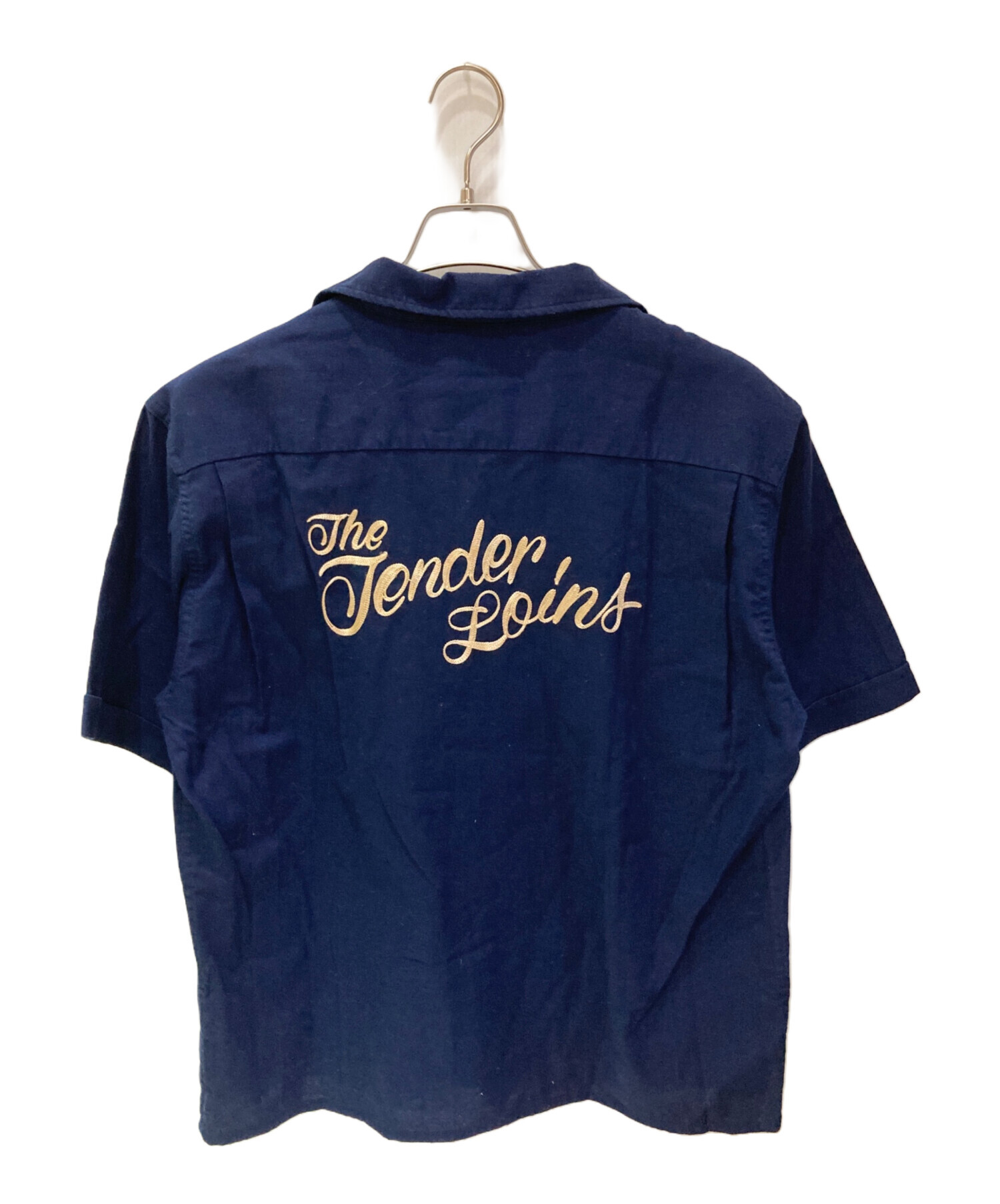 中古・古着通販】TENDERLOIN (テンダーロイン) 半袖シャツ ネイビー 