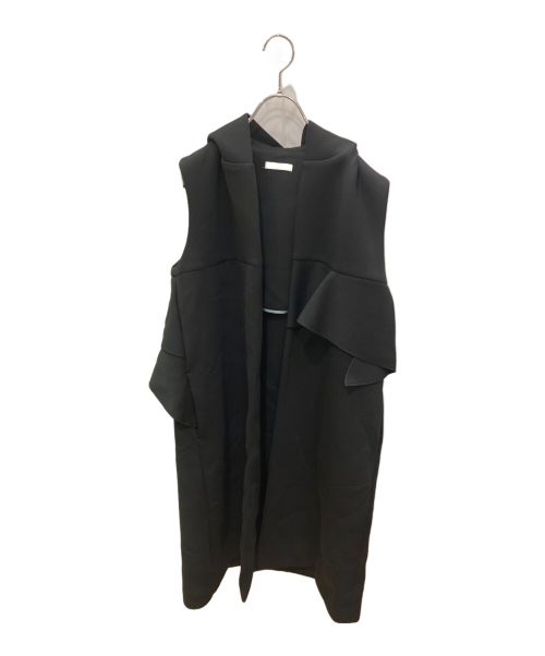 中古・古着通販】YORI (ヨリ) ロングジレ ブラック サイズ:FREE
