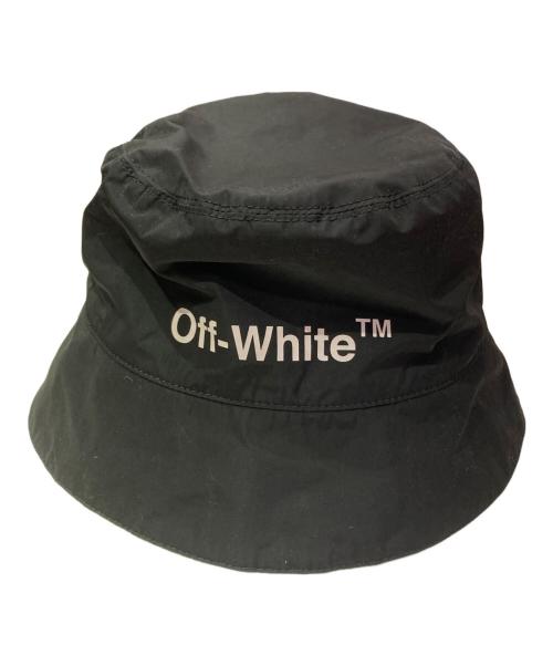 【新品タグ付き】オフホワイト　バケハ 中古・古着通販】OFFWHITE (オフホワイト) バケットハット ブラック