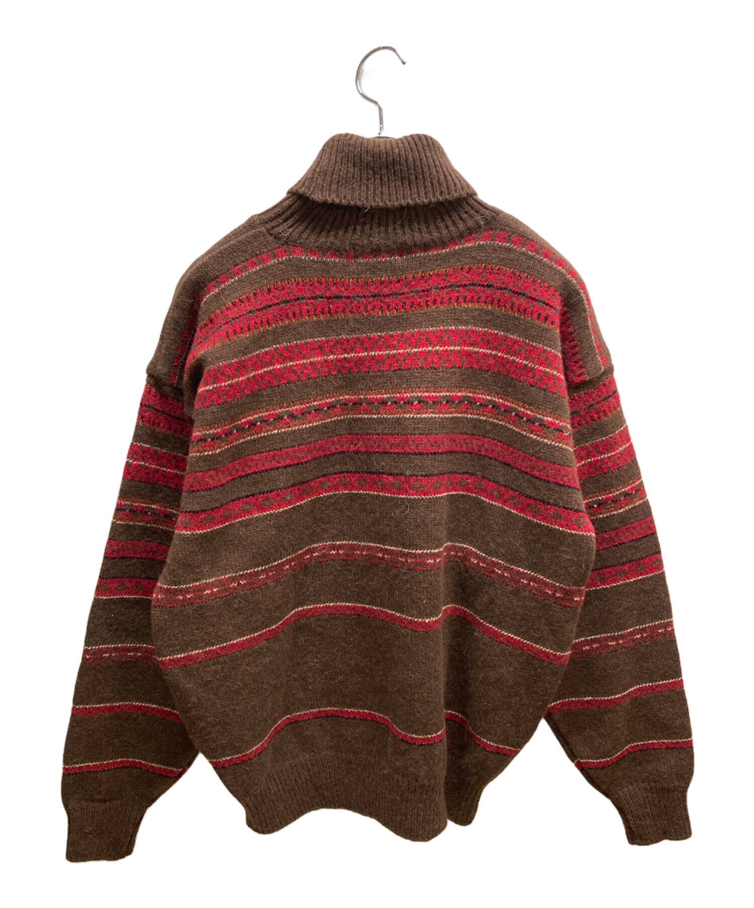 中古・古着通販】KENZO (ケンゾー) タートルネックニット ブラウン