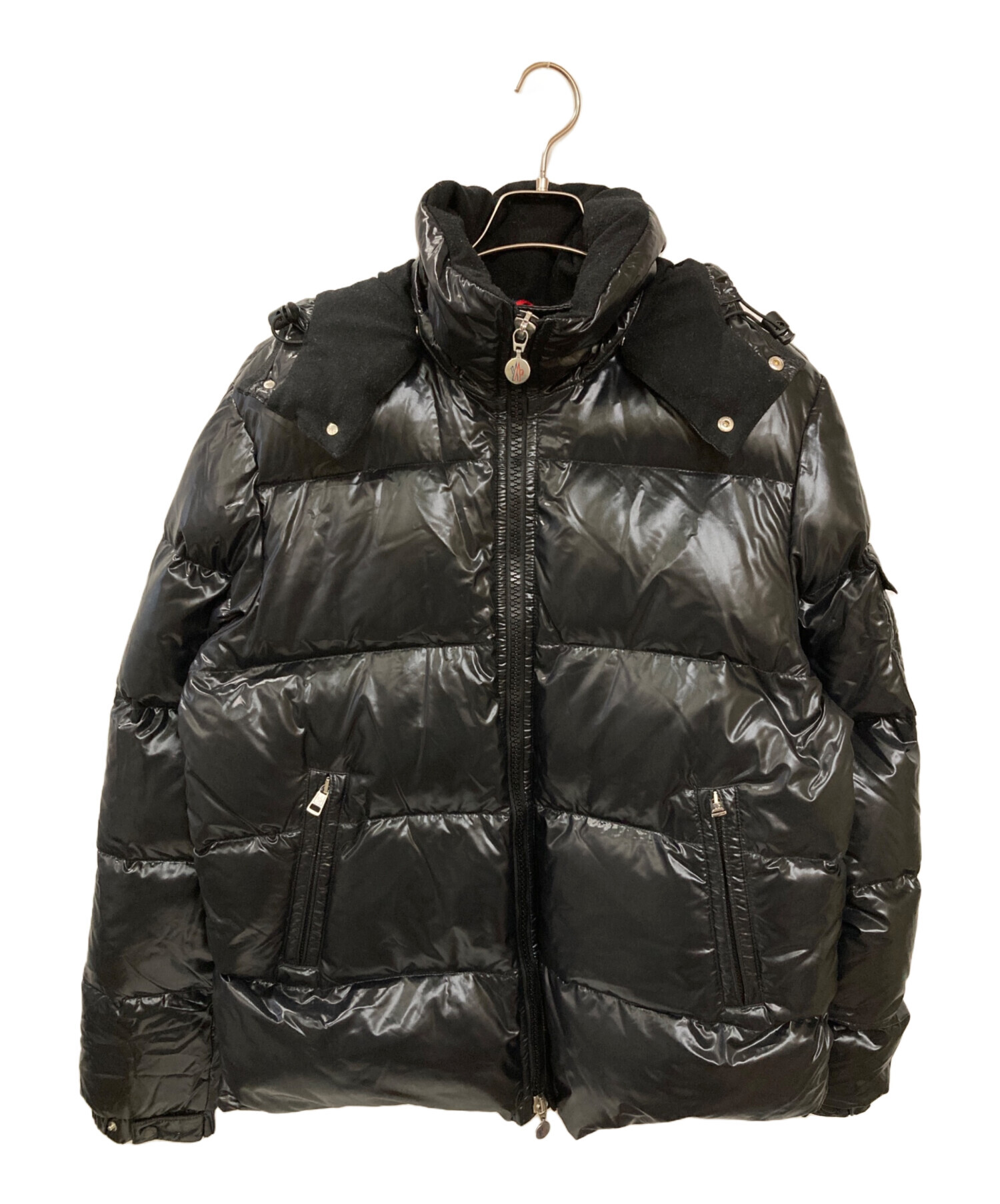 中古・古着通販】MONCLER (モンクレール) ダウンジャケット ブラック 