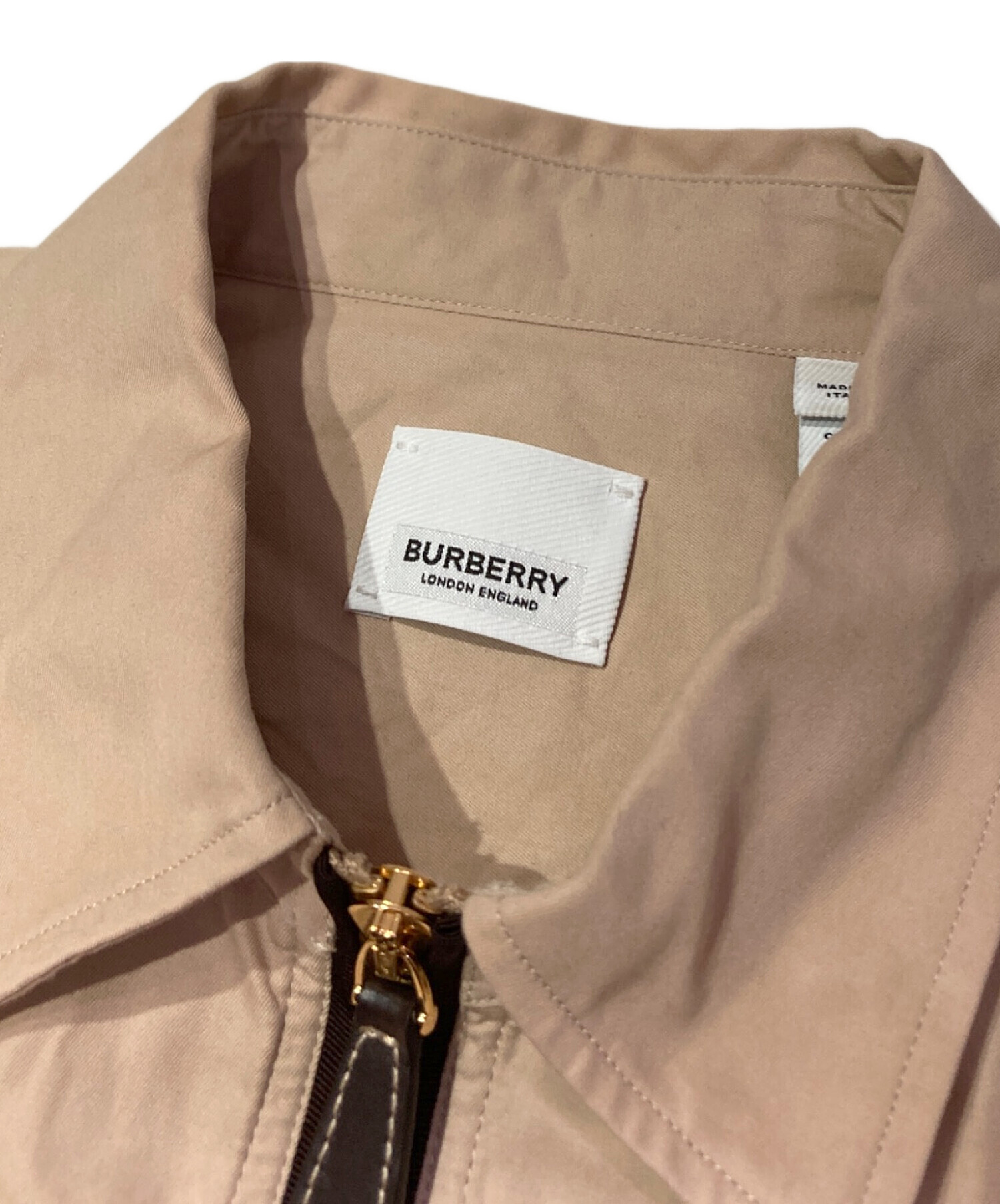 中古・古着通販】BURBERRY (バーバリー) シャツジャケット ベージュ