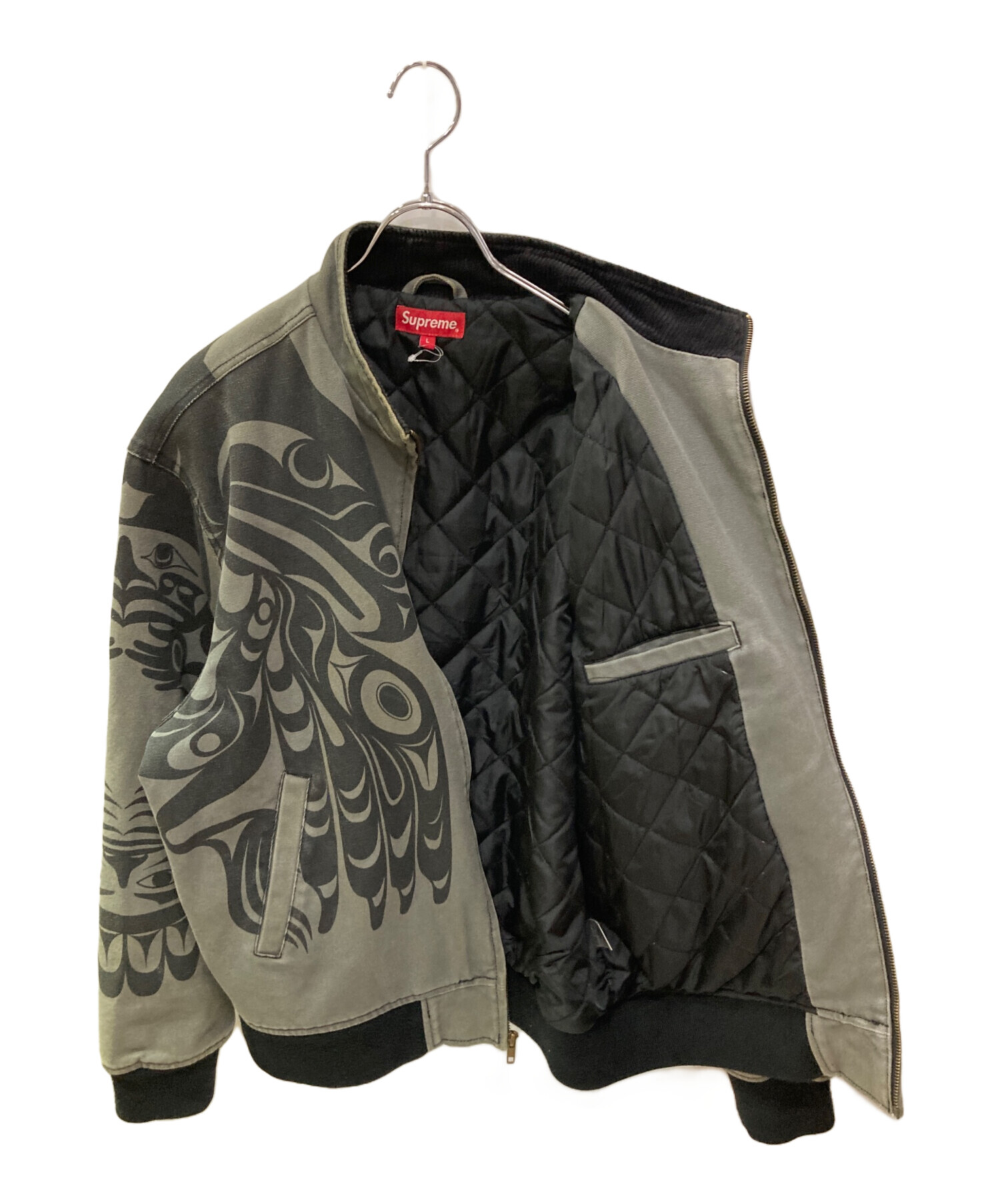 中古・古着通販】SUPREME (シュプリーム) ジップアップジャケット 