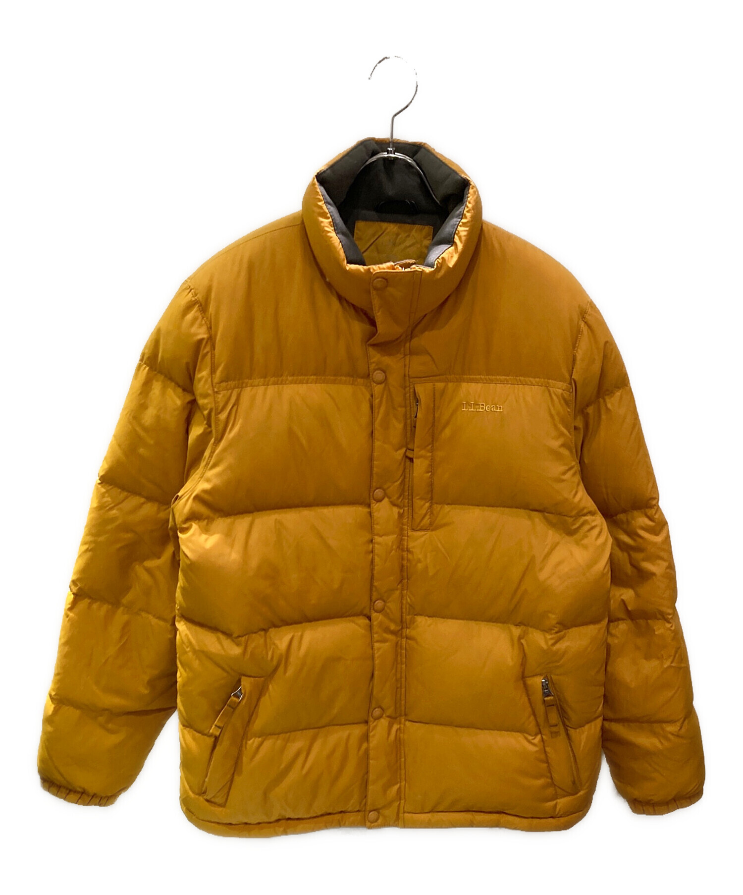LLBean ダウンジャケット イエロー Sサイズ LLBean ダウンジャケット イエロー Sサイズ