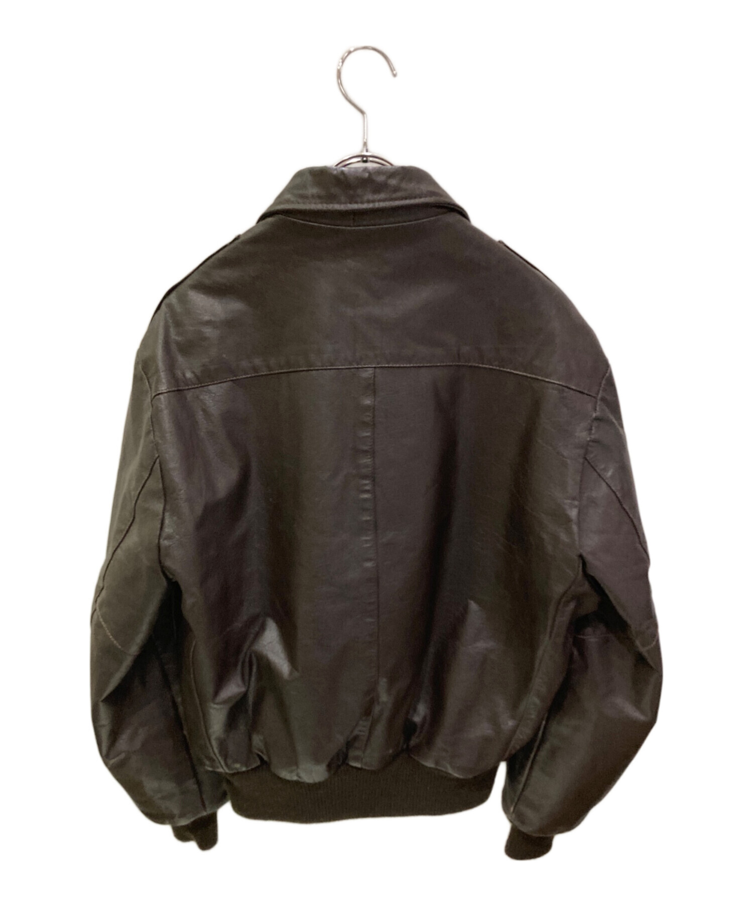 中古・古着通販】OAKTON (オークトン) ヴィンテージA-2タイプレザー 