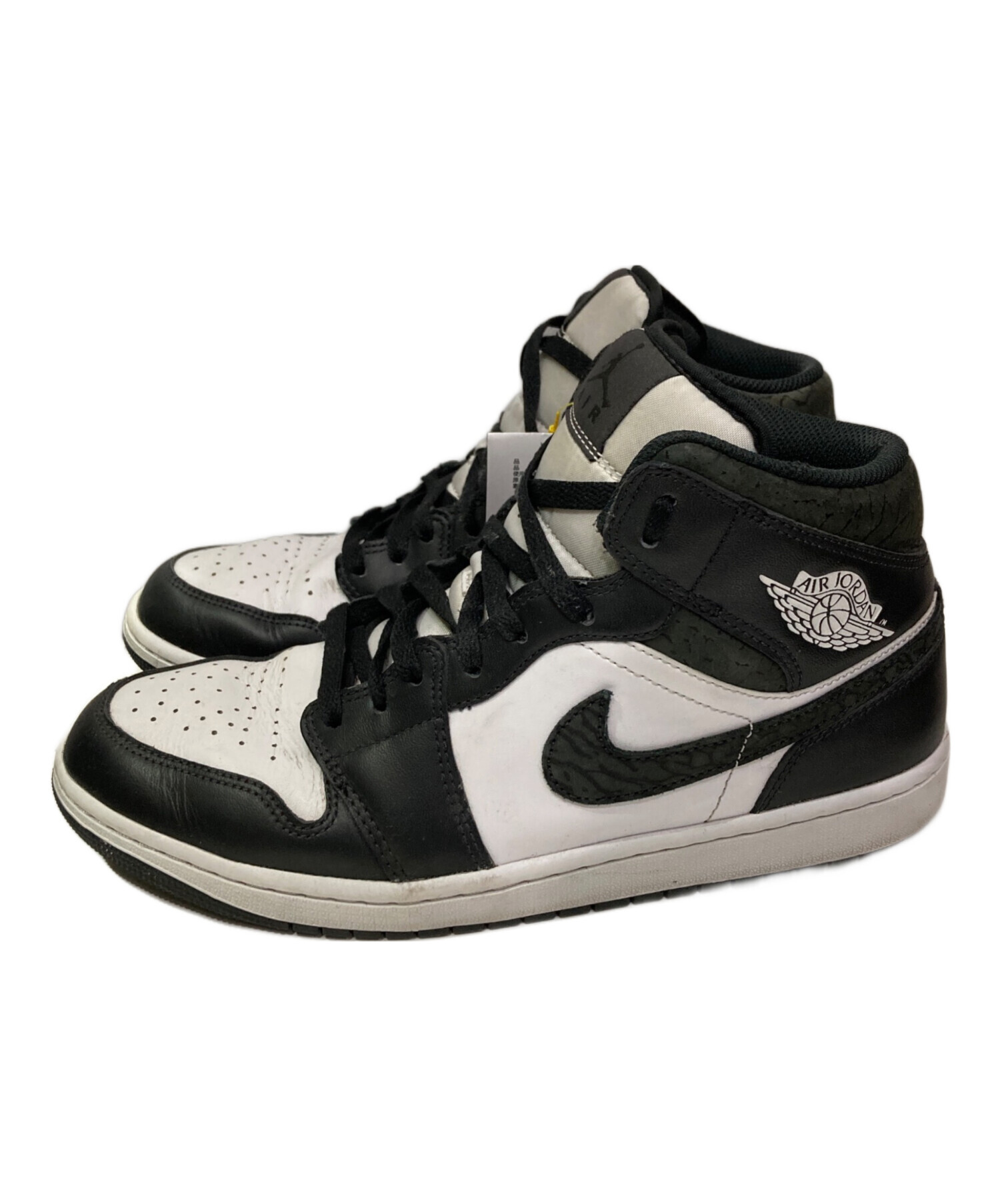 中古・古着通販】NIKE (ナイキ) Air Jordan 1 Mid Panda Elephant 