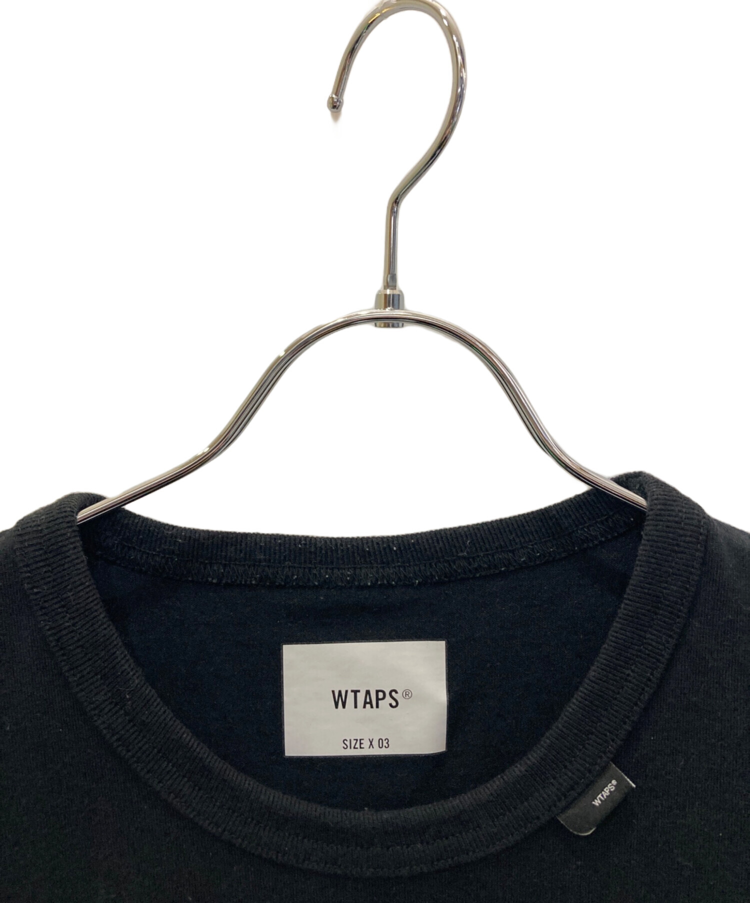 中古・古着通販】WTAPS (ダブルタップス) ポケットTシャツ ブラック
