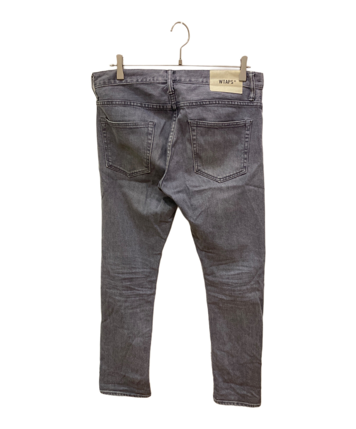 中古・古着通販】WTAPS (ダブルタップス) デニムパンツ グレー サイズ 