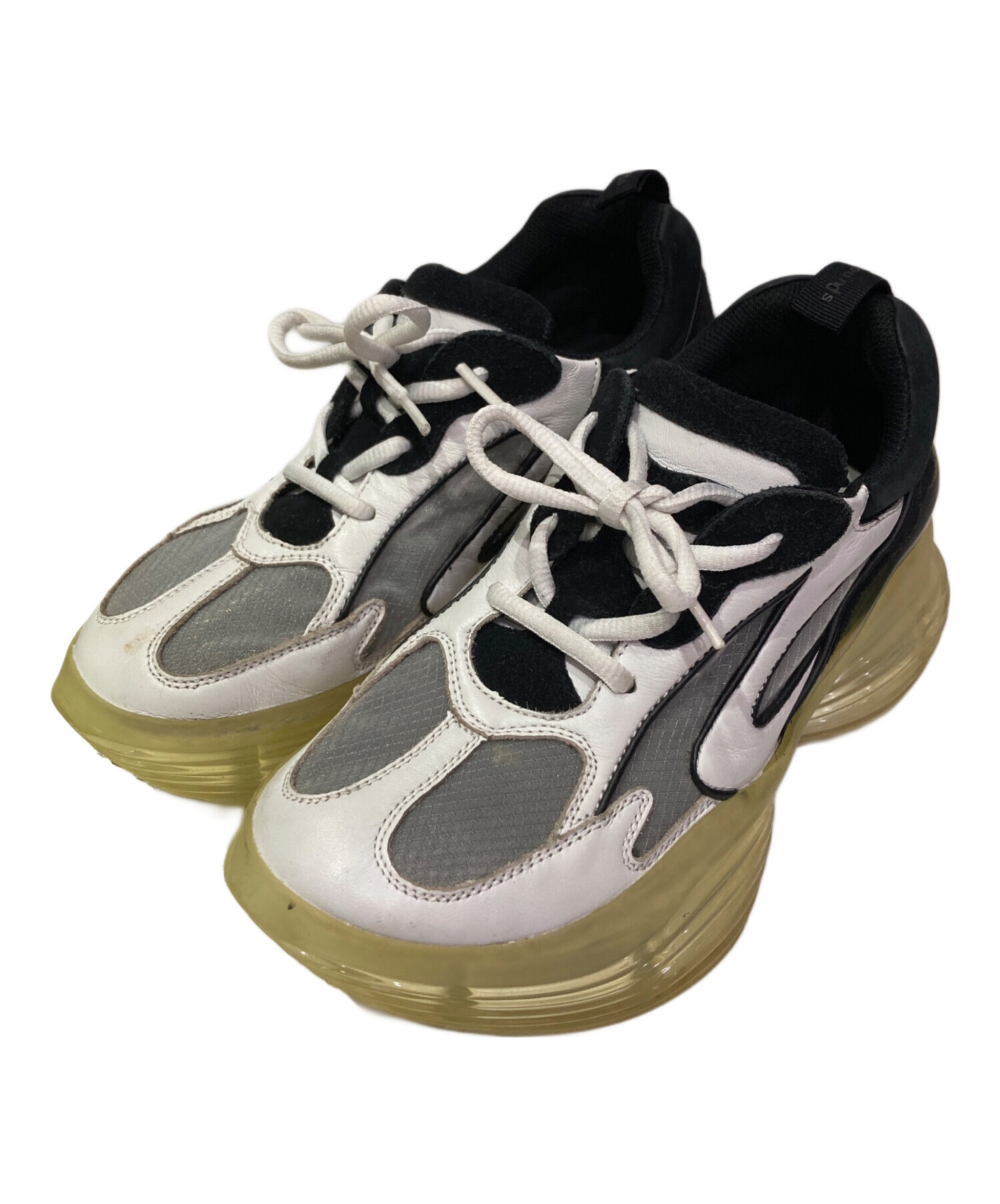 中古・古着通販】grounds (グラウンズ) スニーカー ブラック サイズ 
