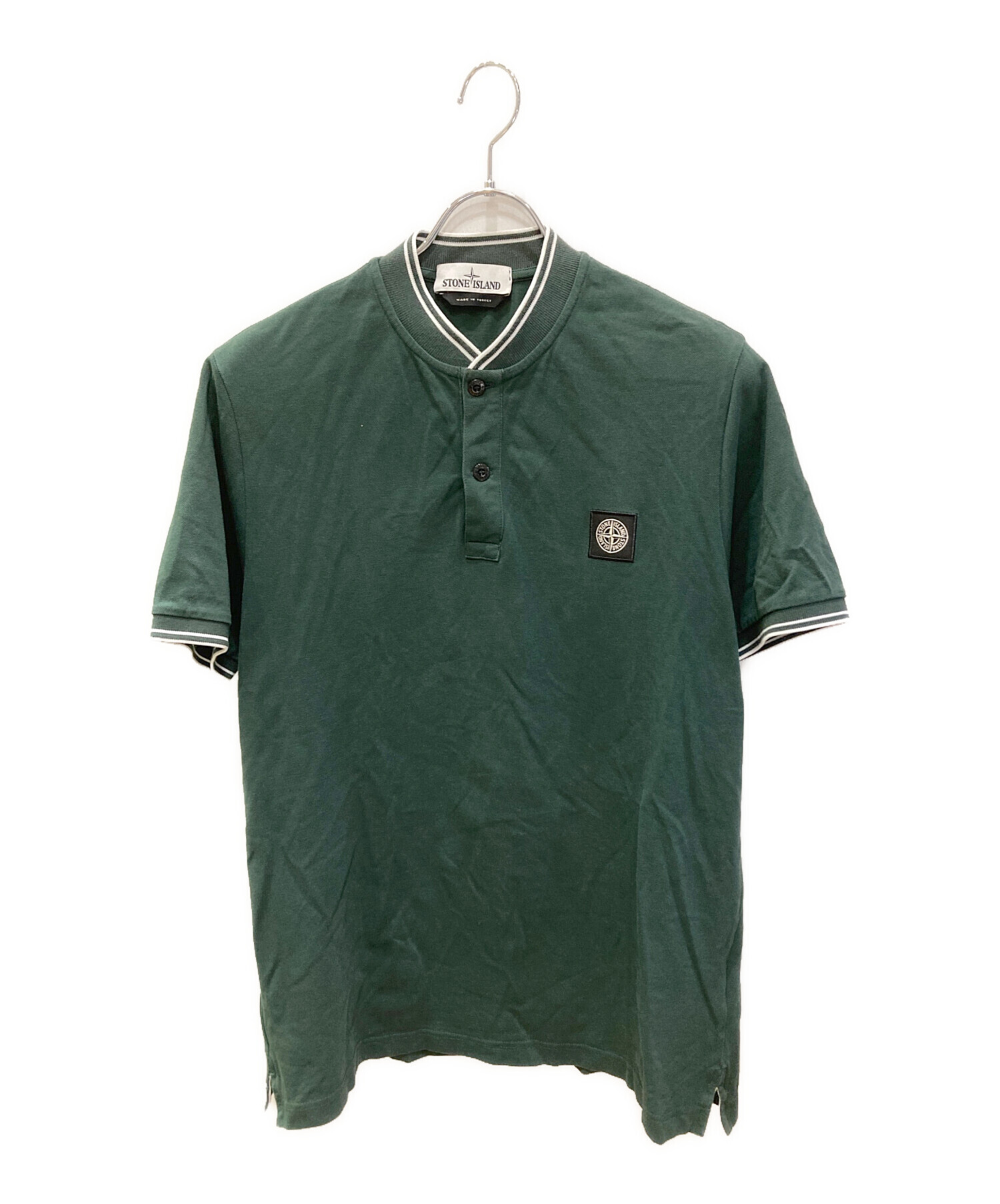 新品未使用 STONE  ポロシャツ L 中古・古着通販】STONE ISLAND (ストーンアイランド) ノーカラー