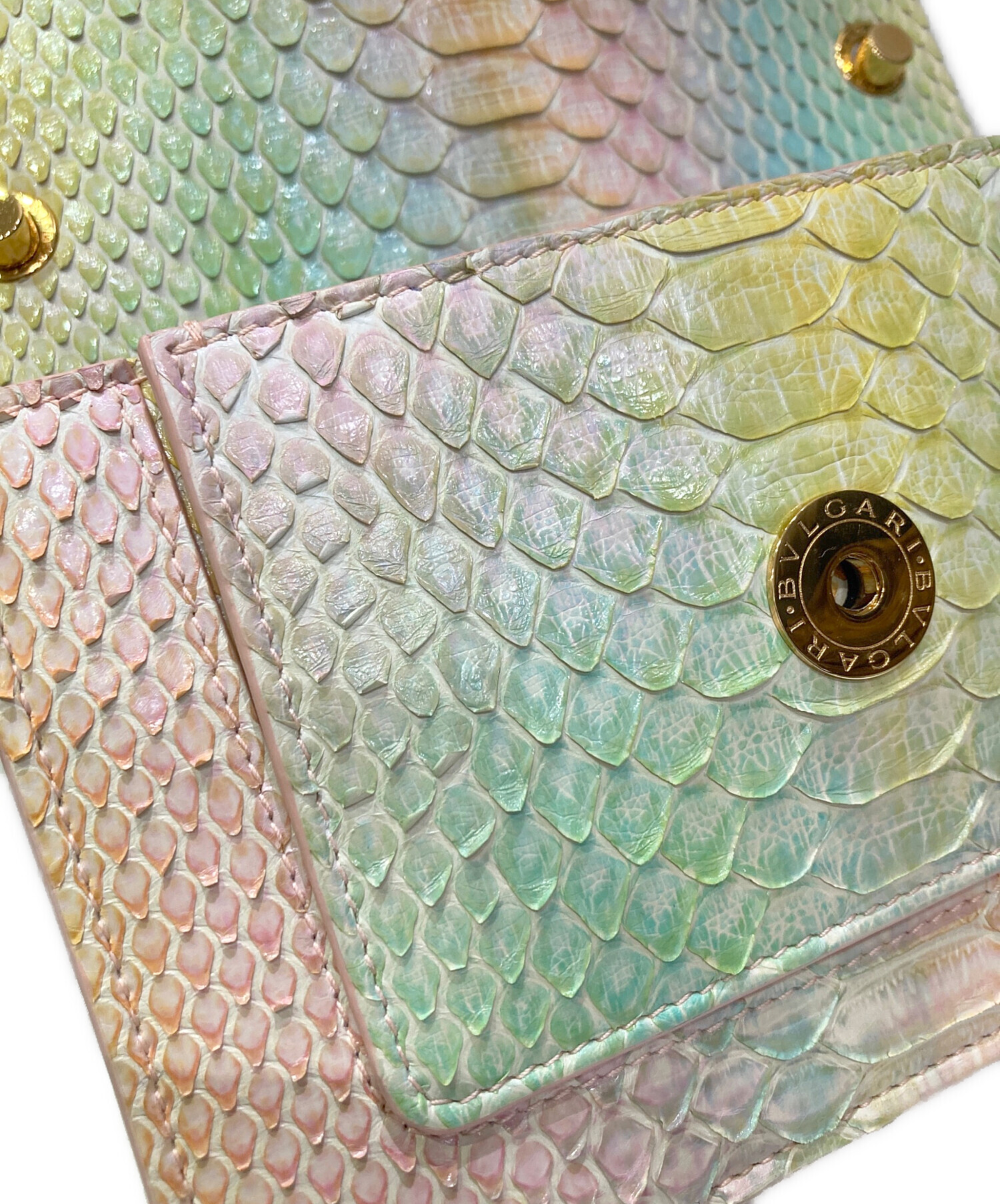 中古・古着通販】BVLGARI (ブルガリ) ショルダーバッグ イエロー 