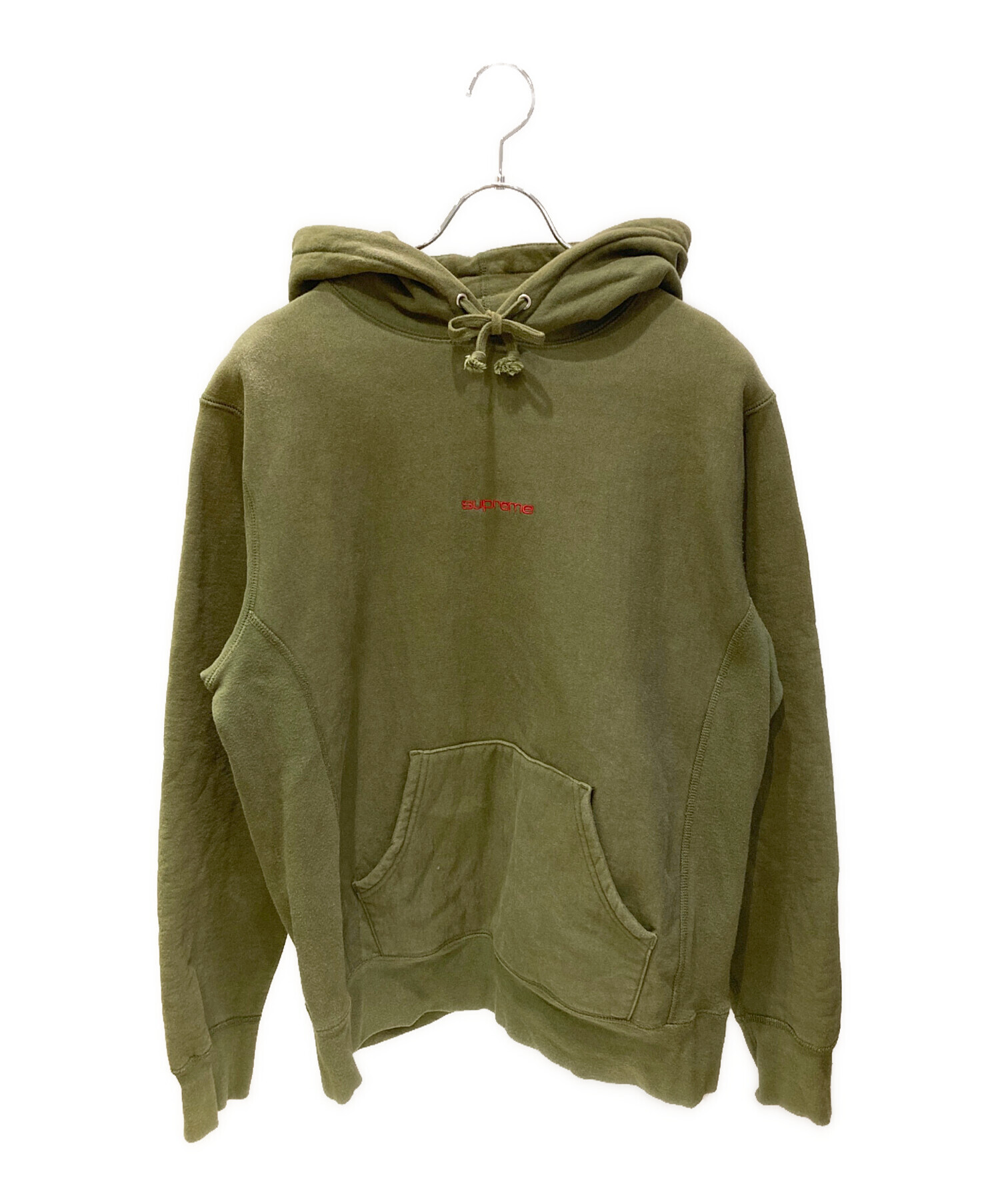 Champion Supreme パーカー Sサイズ オリーブ Supreme×Champion 25SS Champion Hooded Sweatshirtロゴ チャンピオン