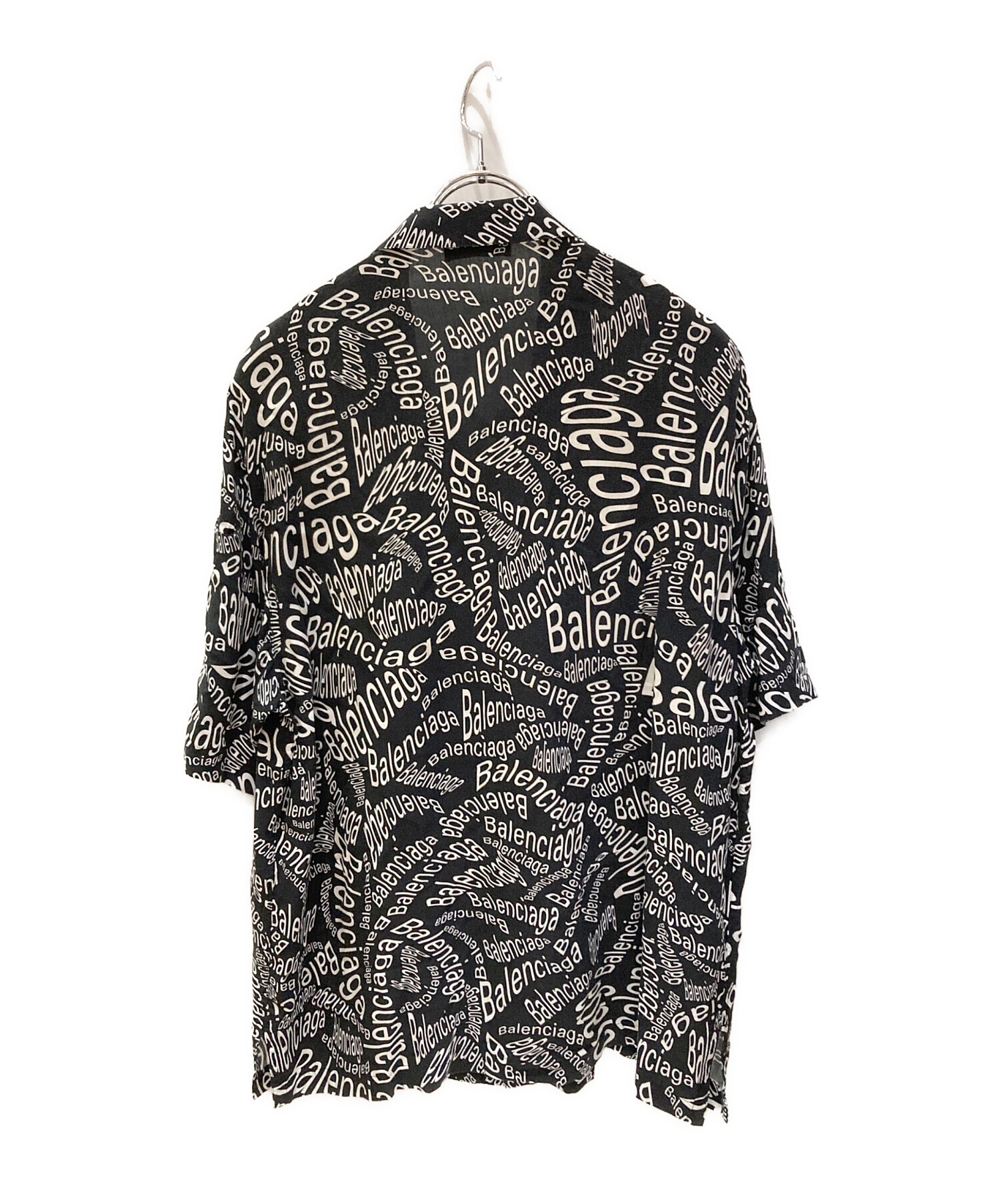 中古・古着通販】BALENCIAGA (バレンシアガ) Logo patterned shirt  