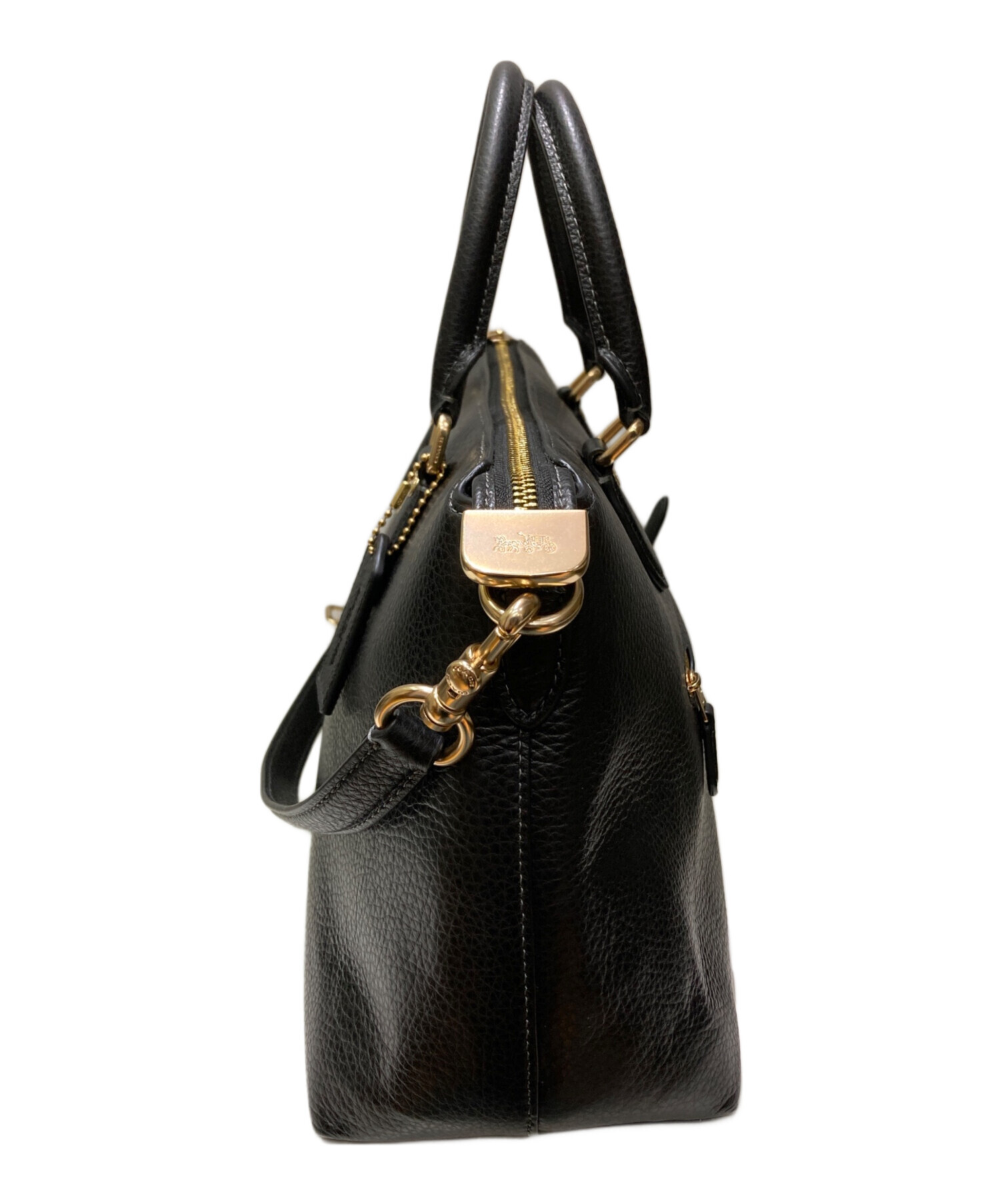 中古・古着通販】COACH (コーチ) 2WAYショルダーバッグ ブラック