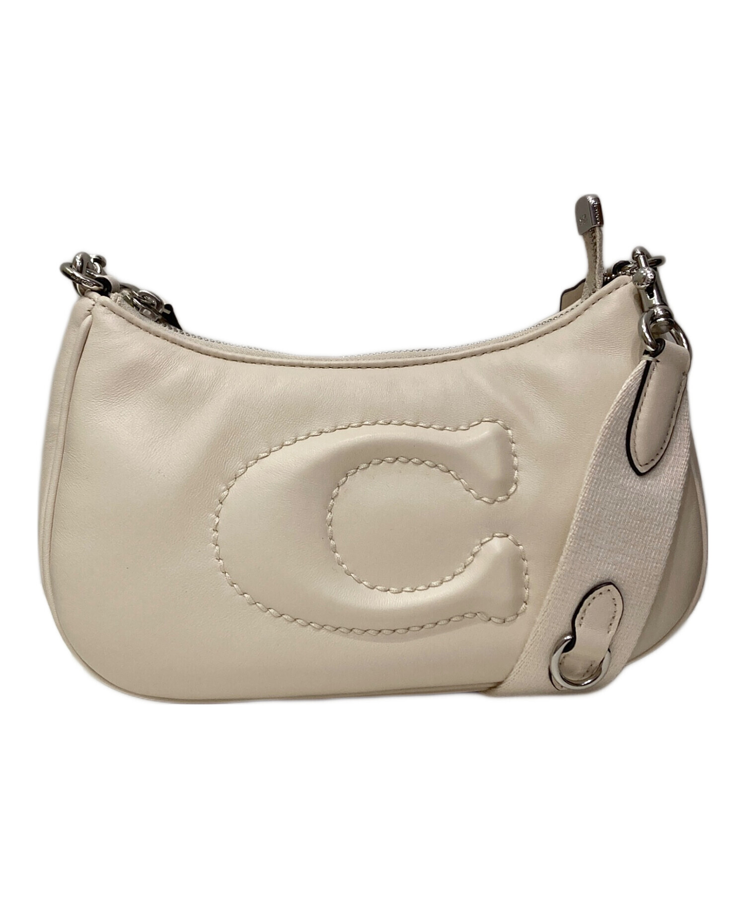 コーチ テリ ショルダーバッグ  CJ608【Aランク】【中古】 中古・古着通販】COACH (コーチ) テリ ショルダーバッグ｜ブランド