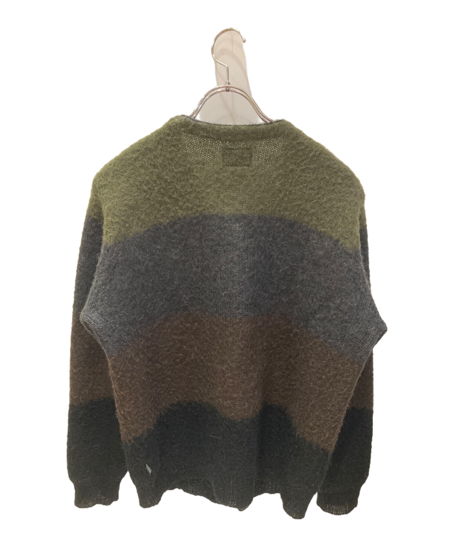 中古・古着通販】stussy (ステューシー) モヘアカーディガン ブラウン 