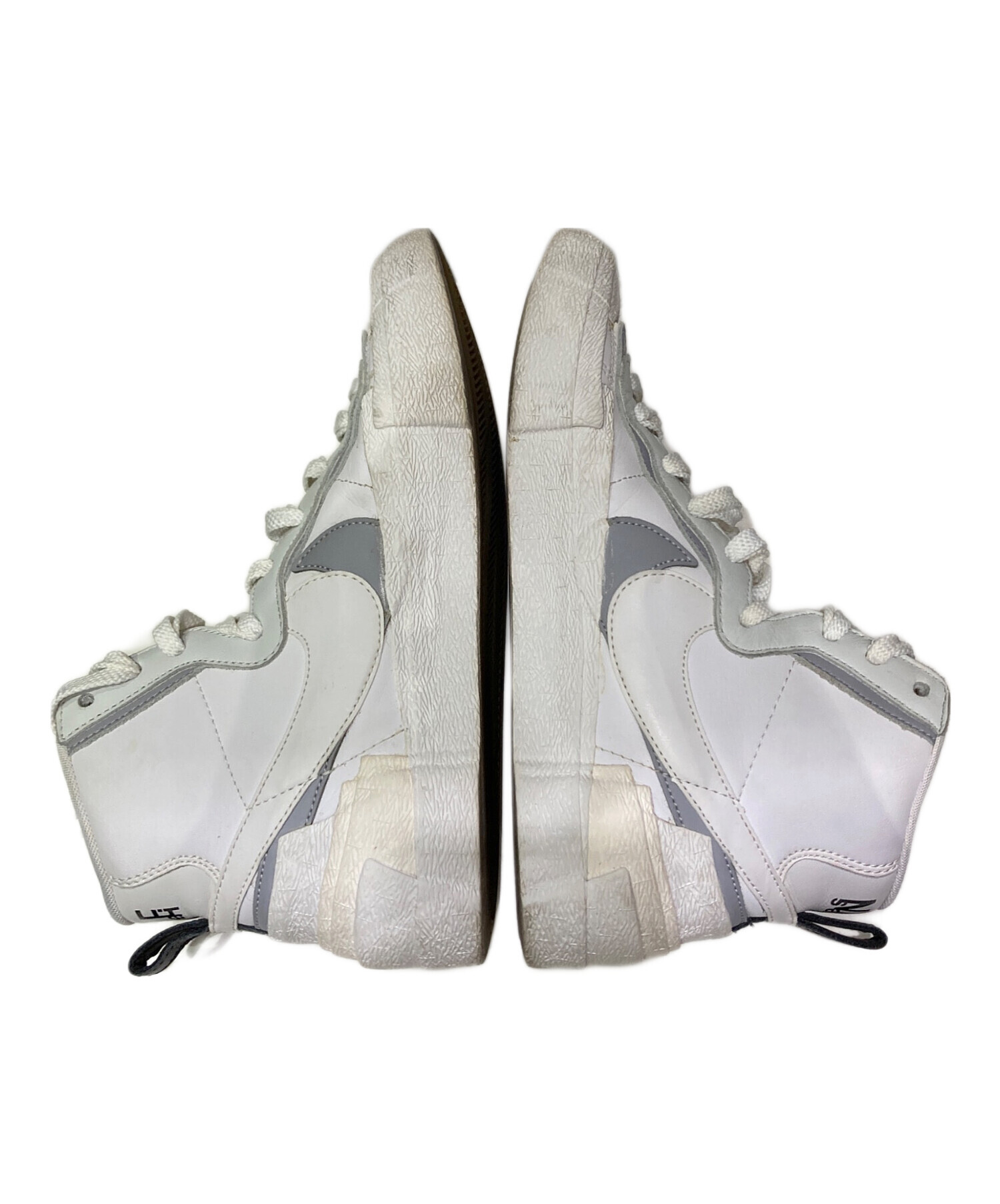 ナイキ ブレーザー ミッド サカイ ホワイト グレー SACAI×NIKE|未使用 