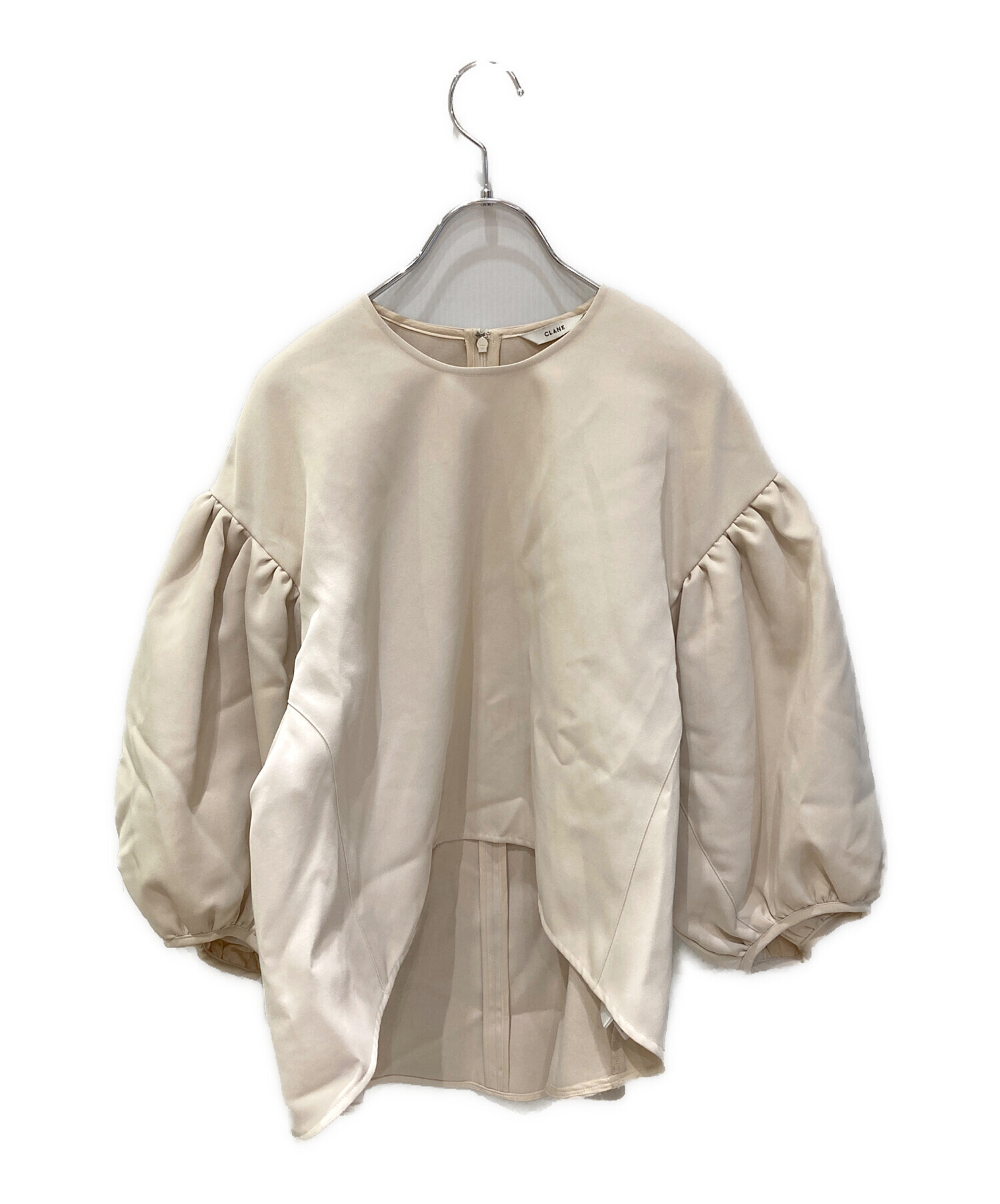 中古・古着通販】CLANE (クラネ) VOLUME PUFF TOPS ベージュ サイズ:1 