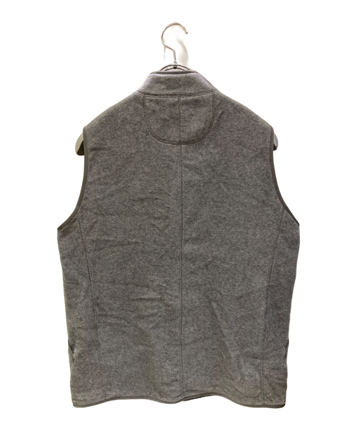 DANTON ダントン フリース ベスト グレー 40 中古・古着通販】DANTON (ダントン) フリースベスト グレー サイズ:XL