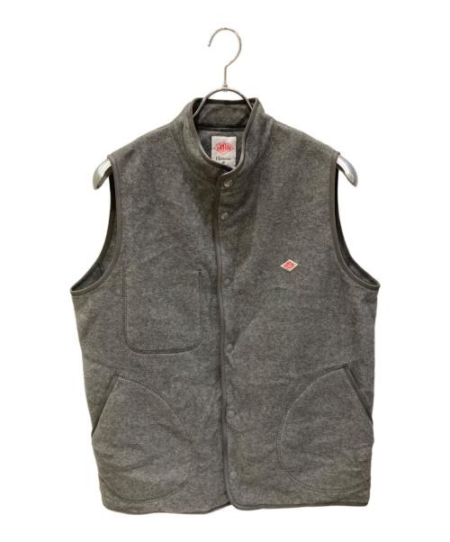ダントン　DANTON フリース　ベスト　グレー 中古・古着通販】DANTON (ダントン) フリースベスト グレー サイズ:XL