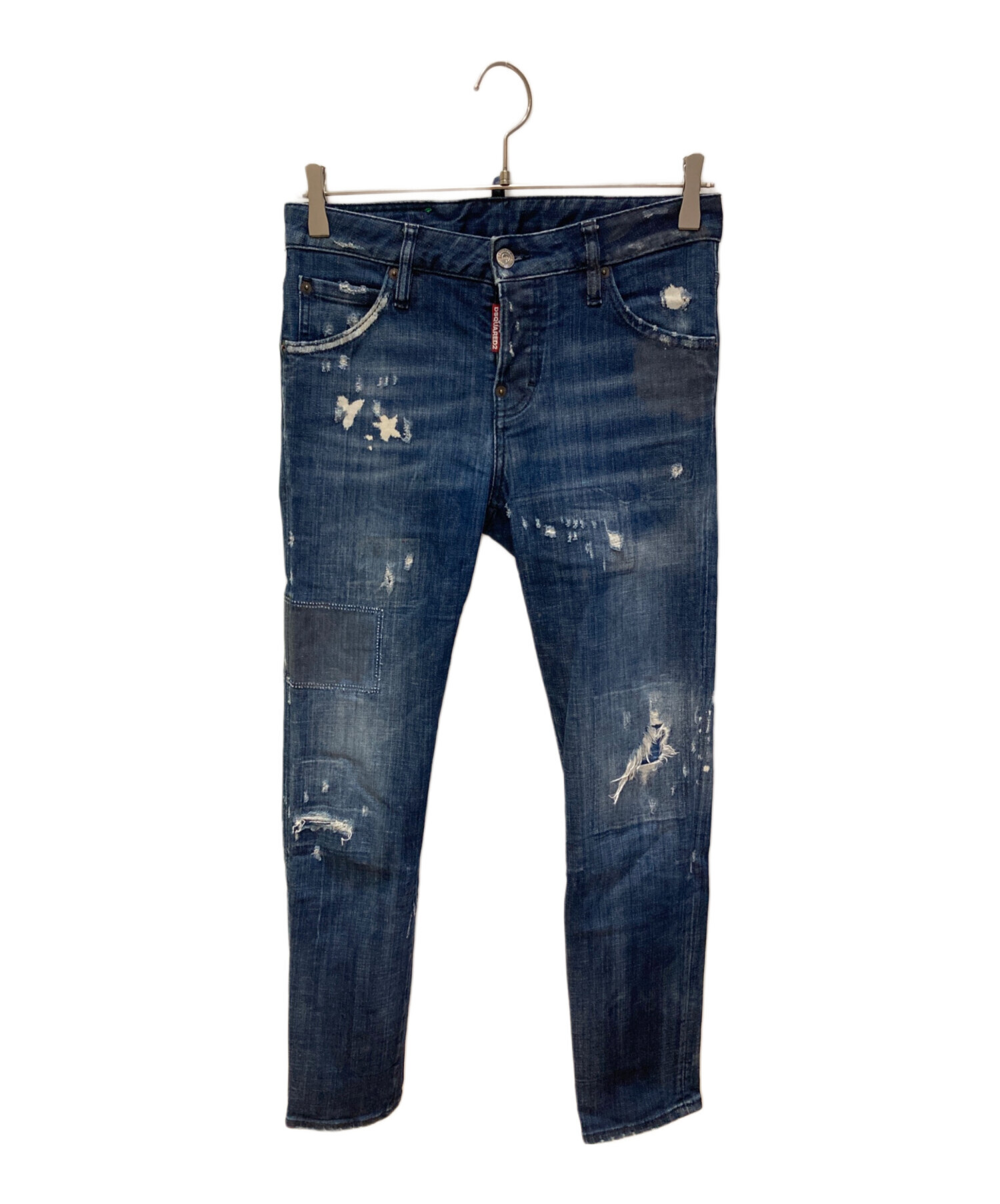 中古・古着通販】DSQUARED2 (ディースクエアード) ダメージ加工デニム 