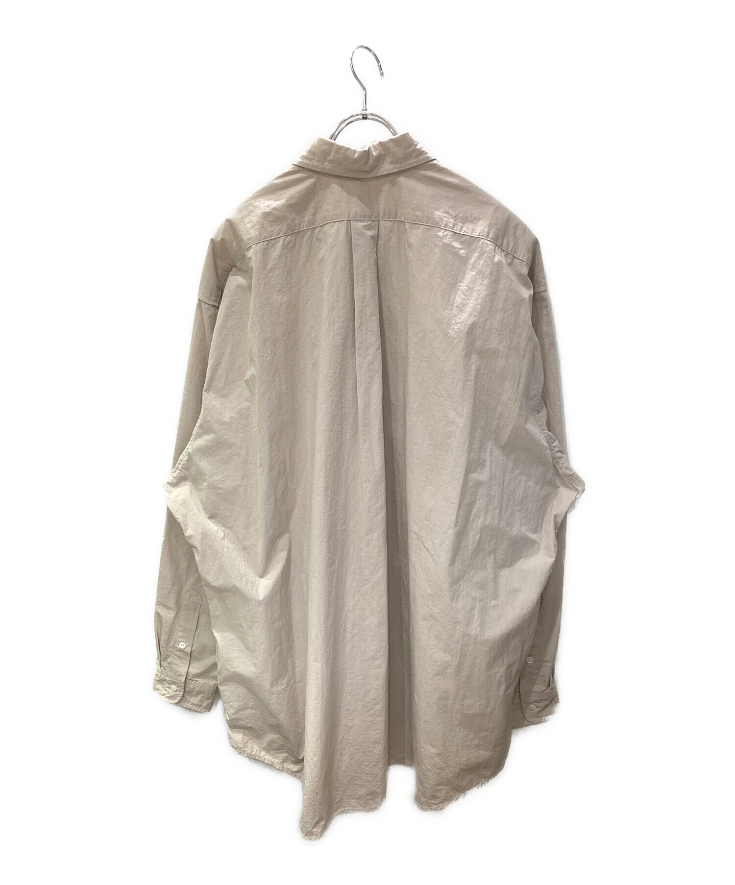 中古・古着通販】sillage (シアージ) リップストップビッグシャツ