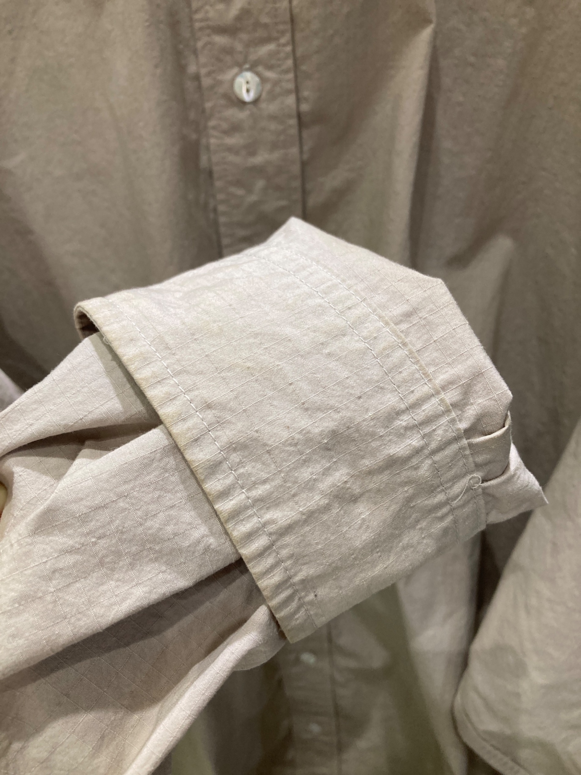 中古・古着通販】sillage (シアージ) リップストップビッグシャツ