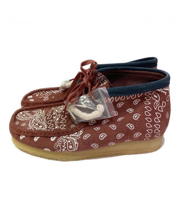 【未使用】Clarks Wallabee クラークス ワラビー ペイズリー 未使用] CLARKS WALLABEE ワラビー ペイズリー 大人気 - メルカリ
