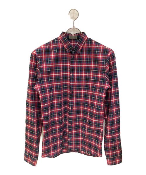 Dior HOMME チェックシャツ　38 中古・古着通販】DIOR HOMME (ディオール オム) チェックシャツ