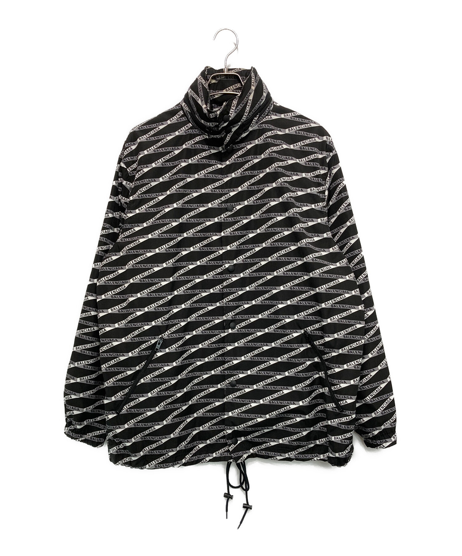 中古・古着通販】BALENCIAGA (バレンシアガ) ロゴ総柄ナイロン