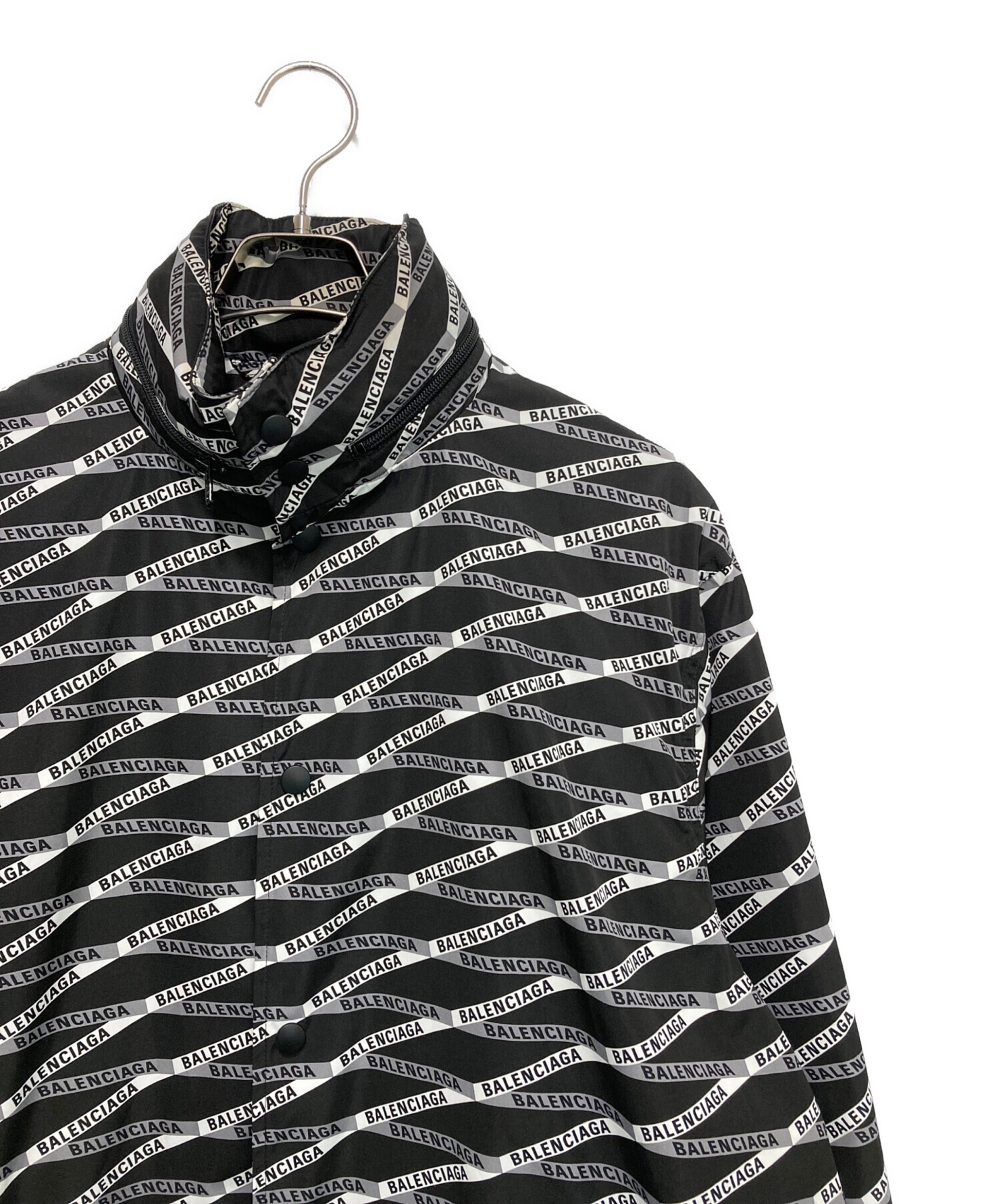 中古・古着通販】BALENCIAGA (バレンシアガ) ロゴ総柄ナイロン