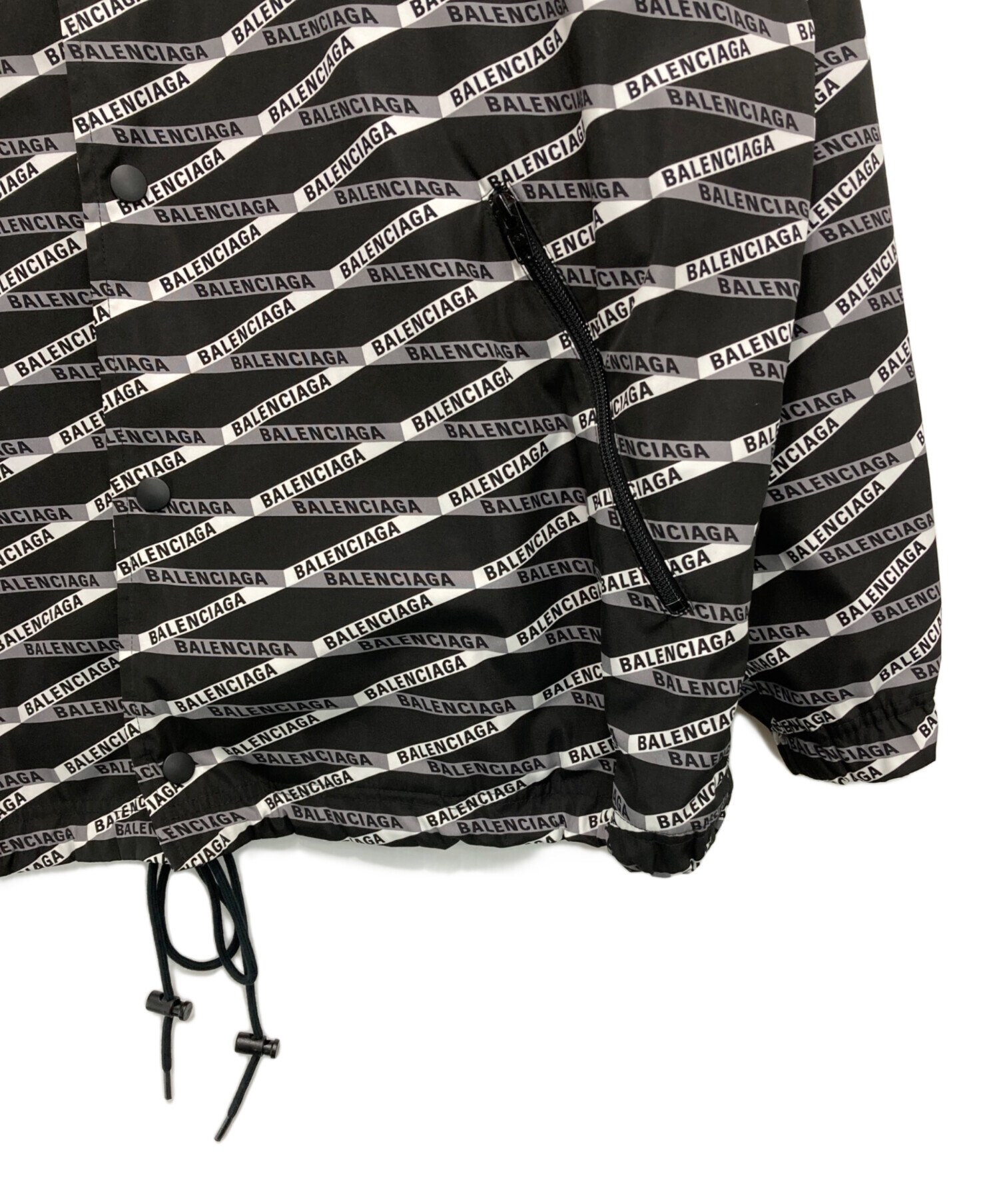 中古・古着通販】BALENCIAGA (バレンシアガ) ロゴ総柄ナイロン