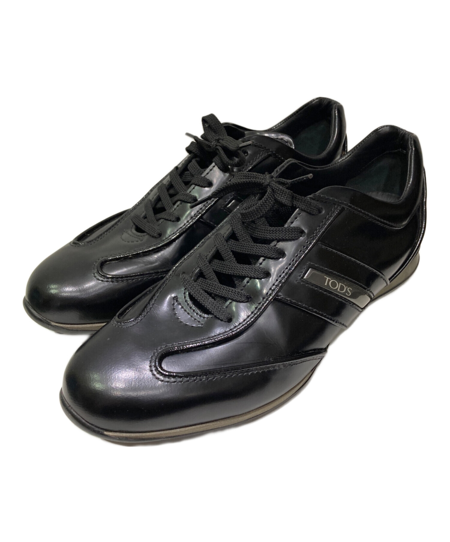 中古・古着通販】TOD'S (トッズ) ローカットスニーカー ブラック