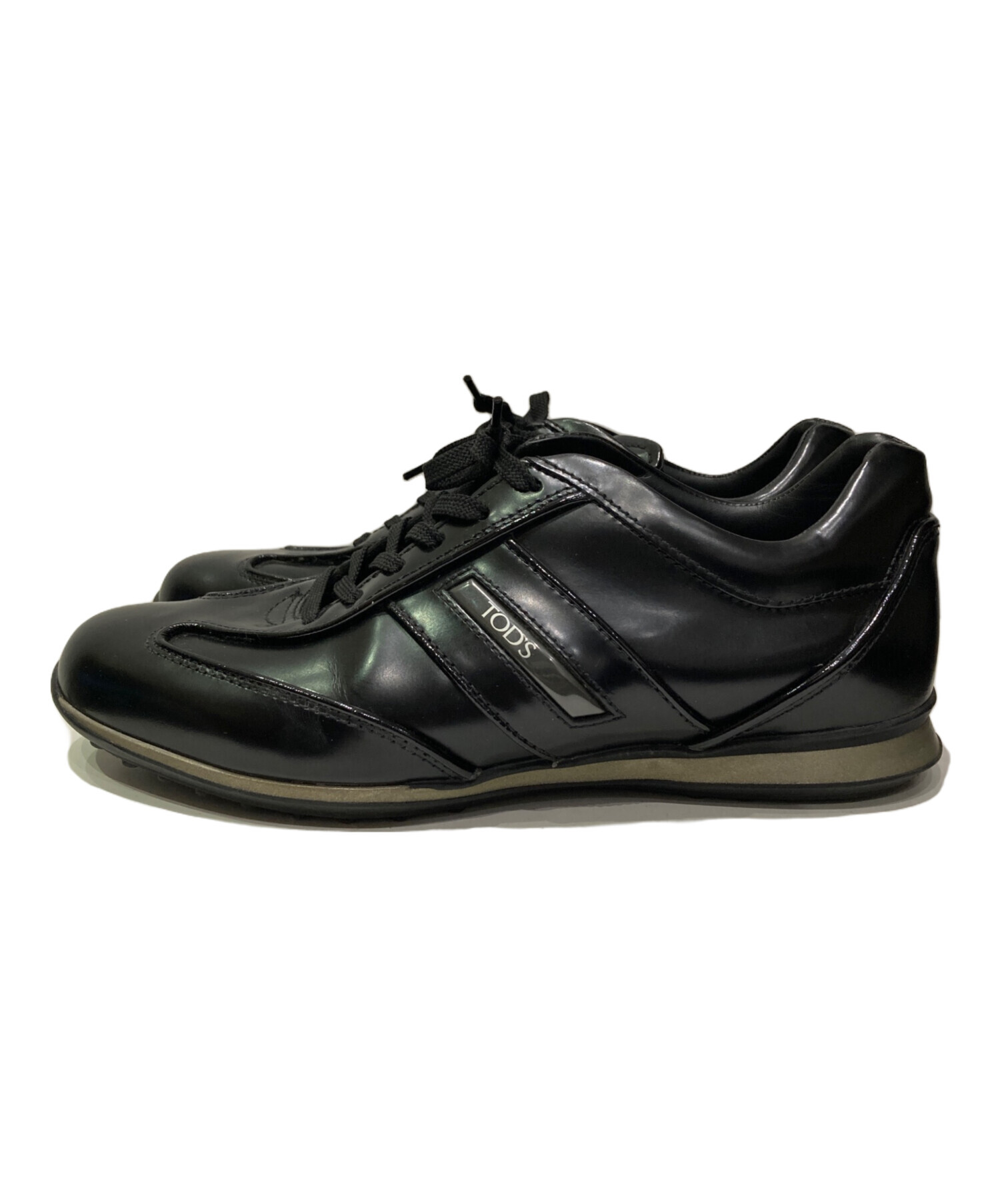 中古・古着通販】TOD'S (トッズ) ローカットスニーカー ブラック