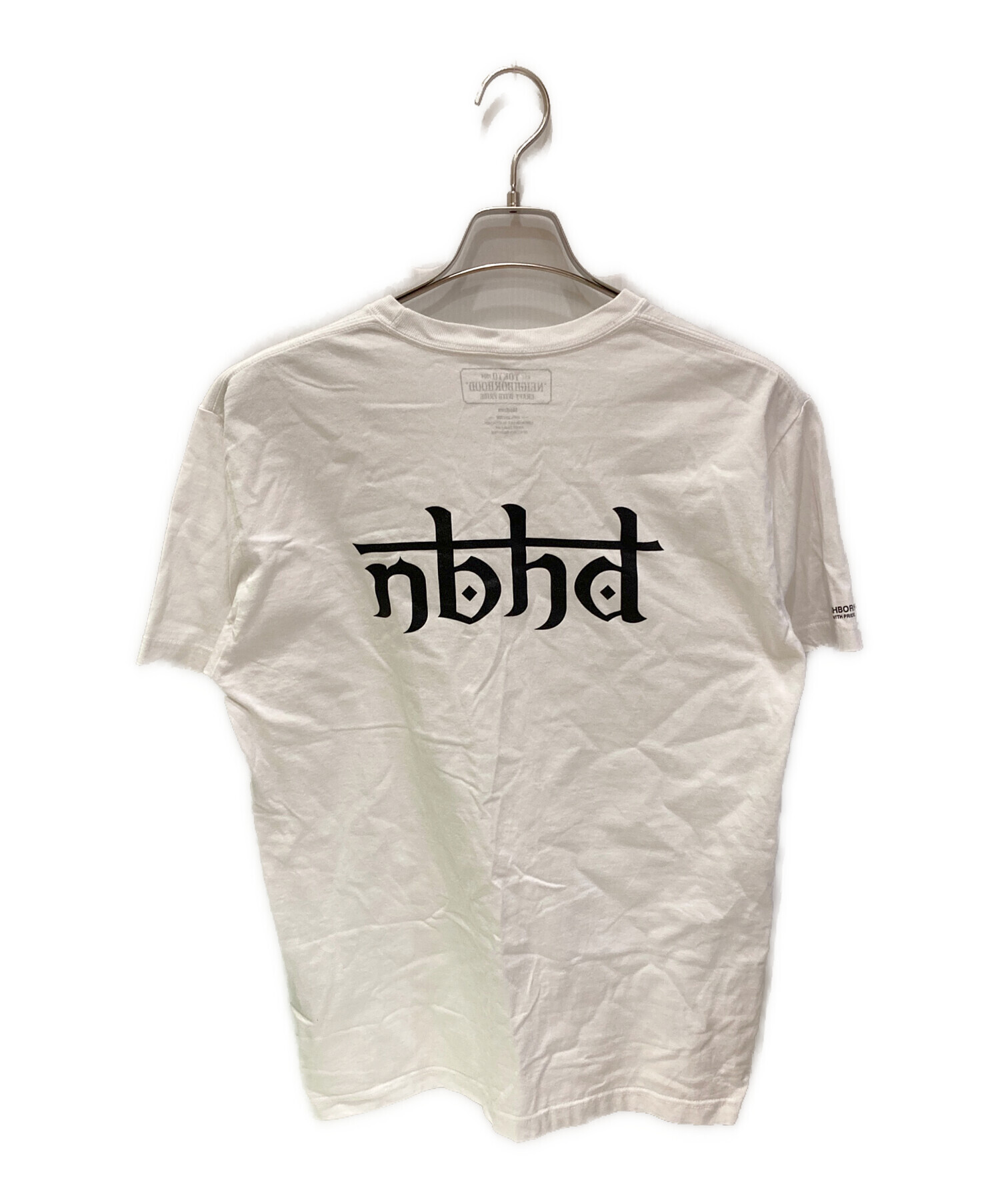 中古・古着通販】NEIGHBORHOOD (ネイバーフッド) NBHD両面ロゴプリント 