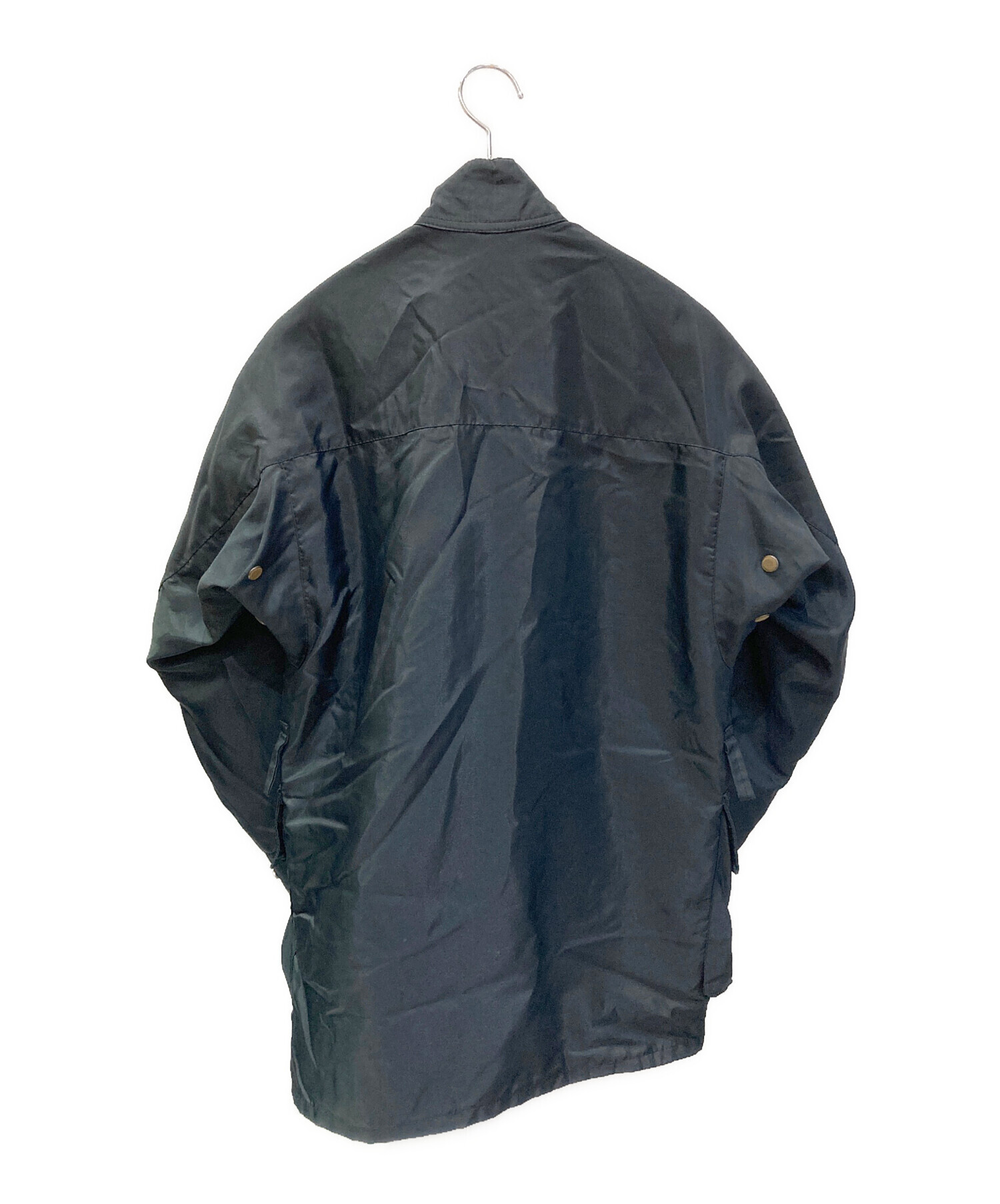 Belstaff ベルスタッフ ナイロン モーターサイクルジャケット ブラック 