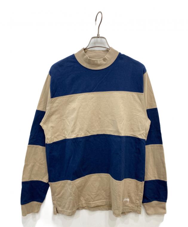 STUSSY ロンT ボーダー 90s old stussy ボーダーロンt made in 90s 紺