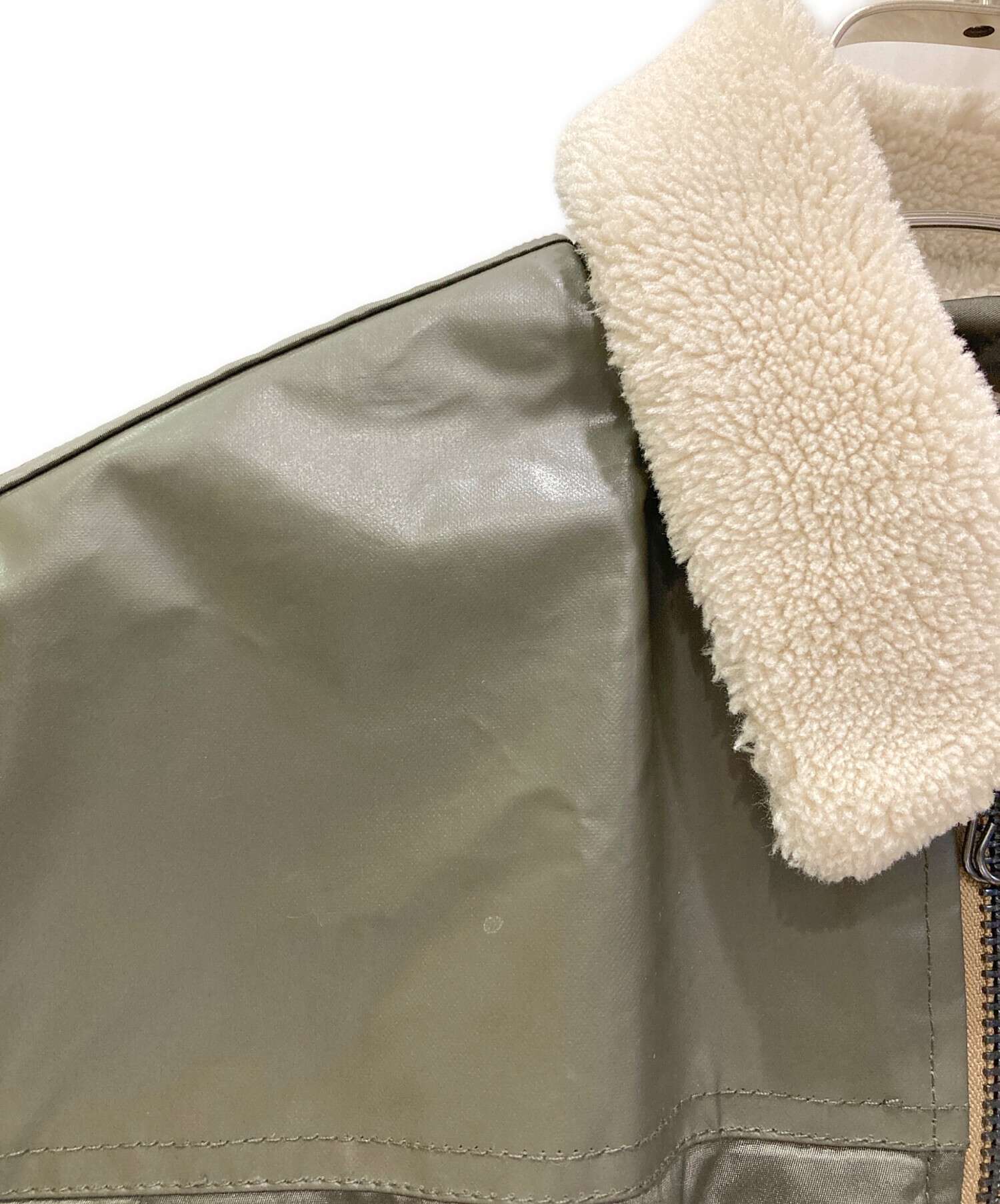 中古・古着通販】DIESEL (ディーゼル) ボア襟ミリタリーフライト