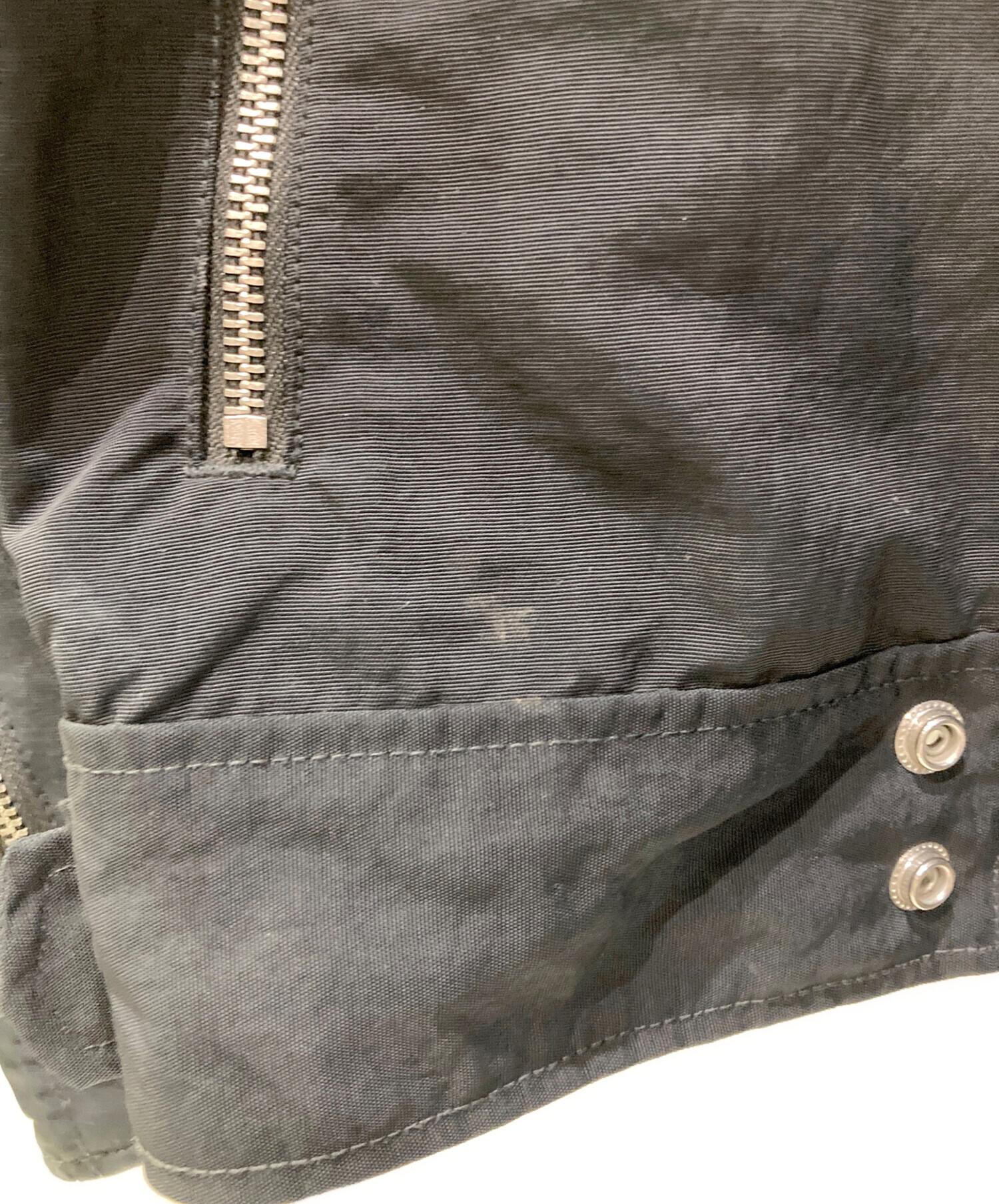 中古・古着通販】DIESEL (ディーゼル) ナイロンライダースジャケット 