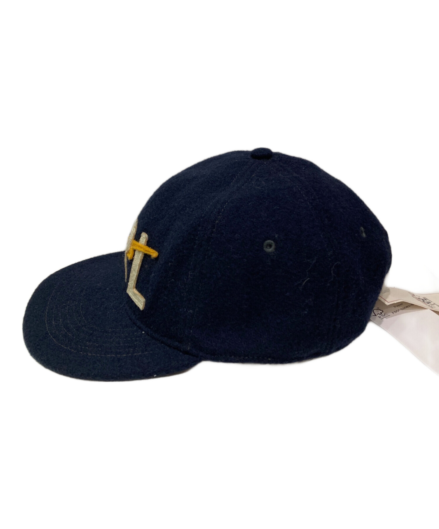 中古・古着通販】RRL (ダブルアールエル) ロゴウールキャップ ネイビー